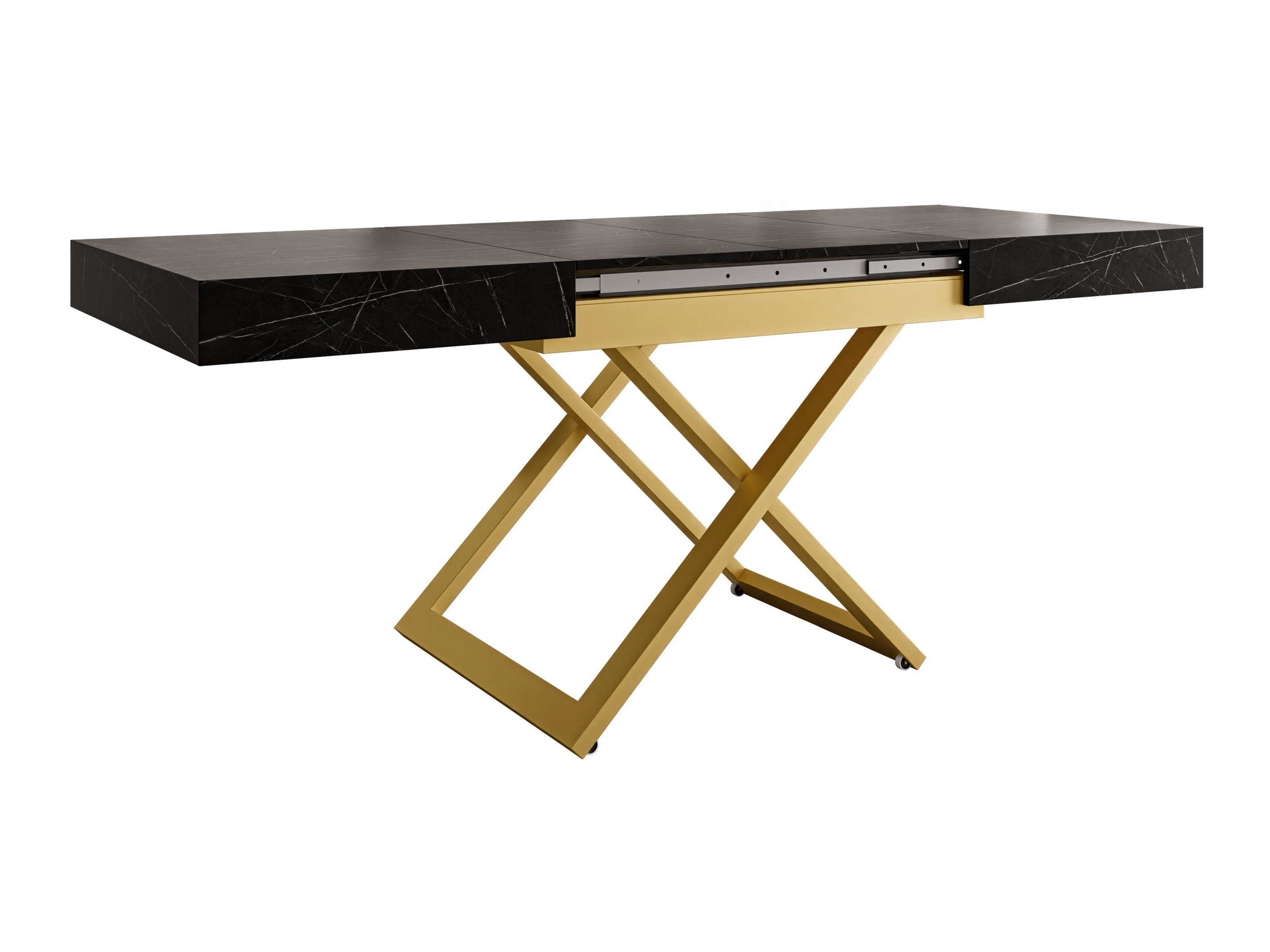 Coffee table transformer Oswego 173 (Black marble)