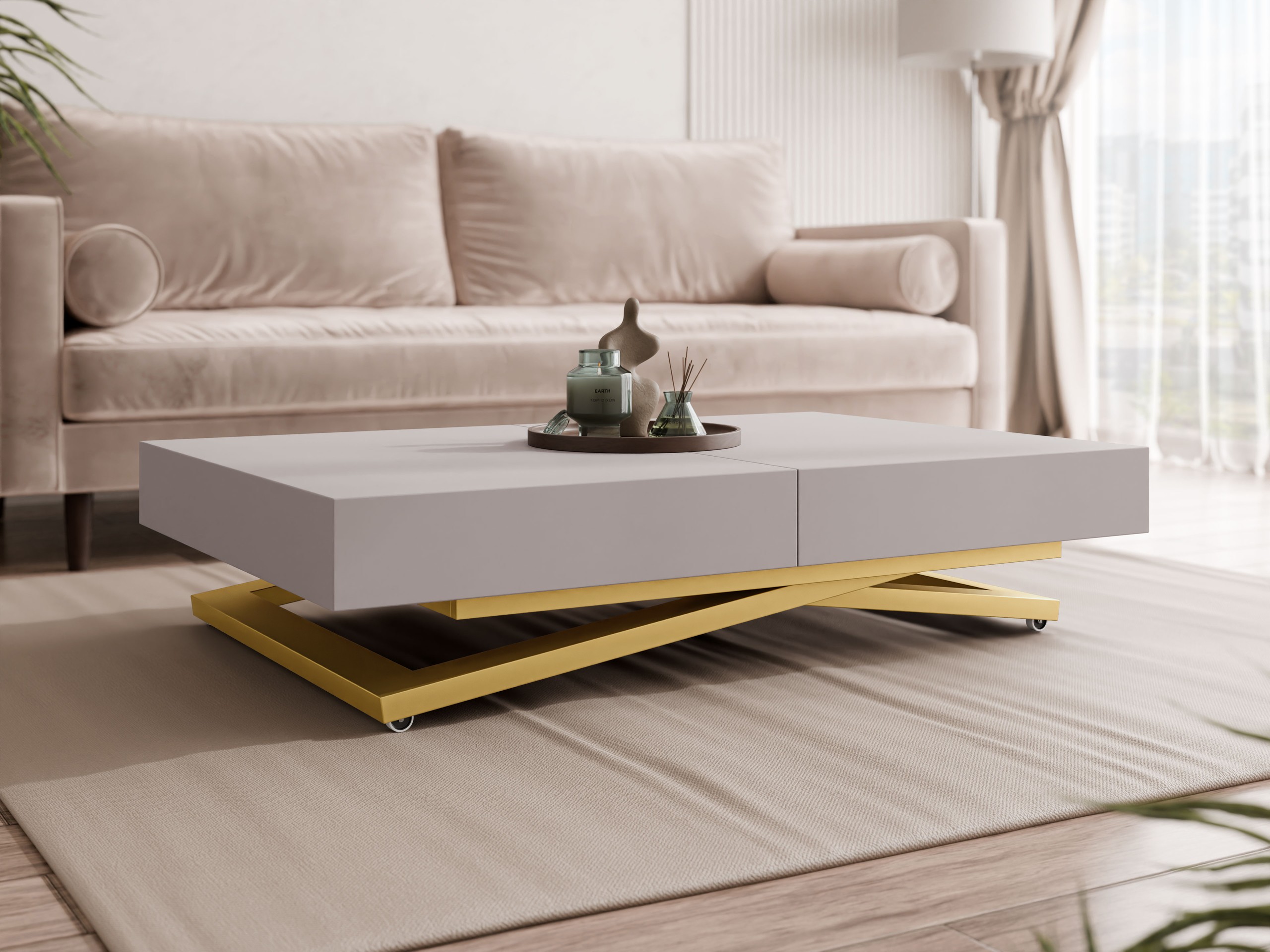 Coffee table transformer Oswego 173 (Cashmere)