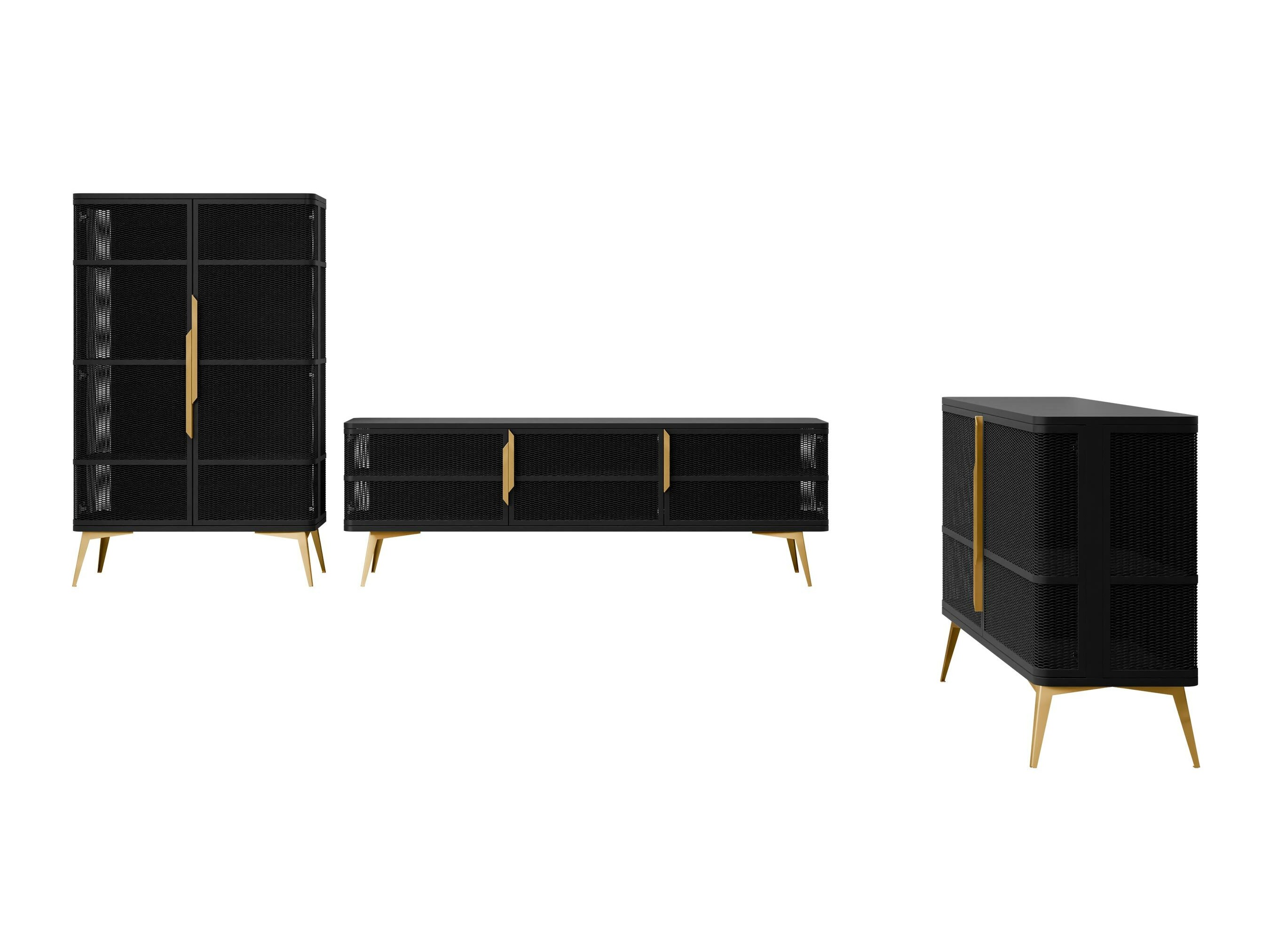 Living room set Camfelo 104 (Black)