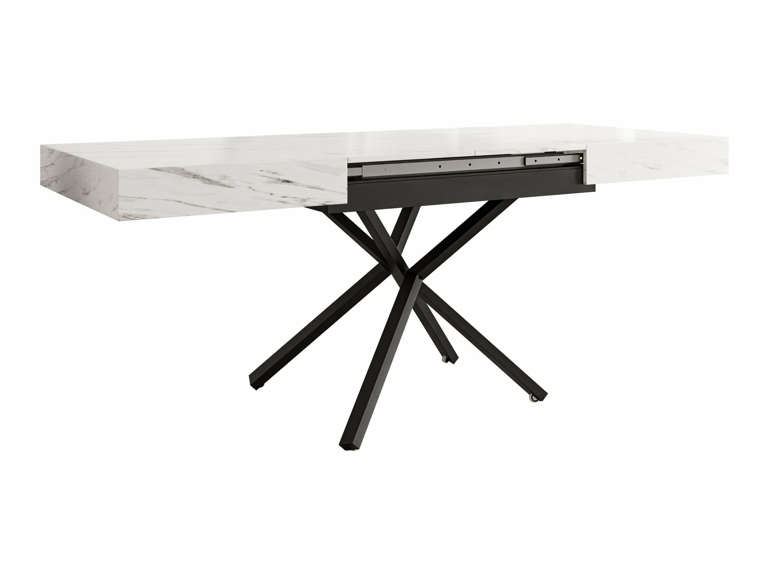 Coffee table transformer Oswego 176 (White marble)