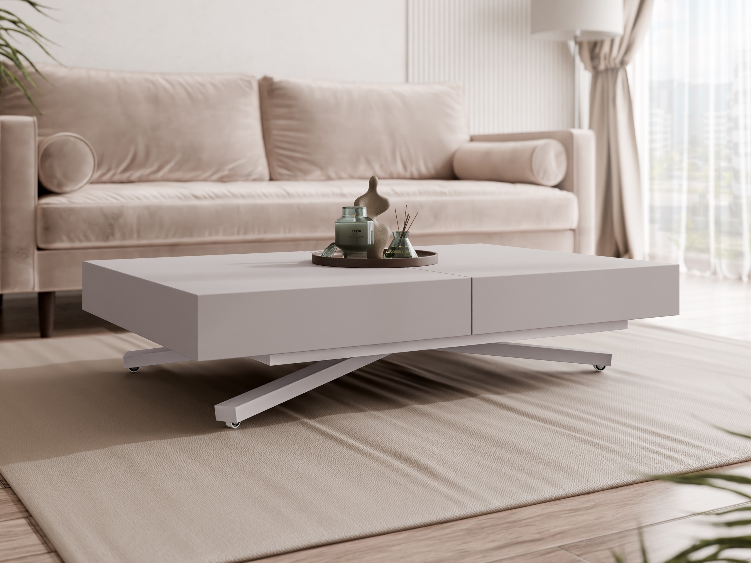 Coffee table transformer Oswego 177 (Cashmere)
