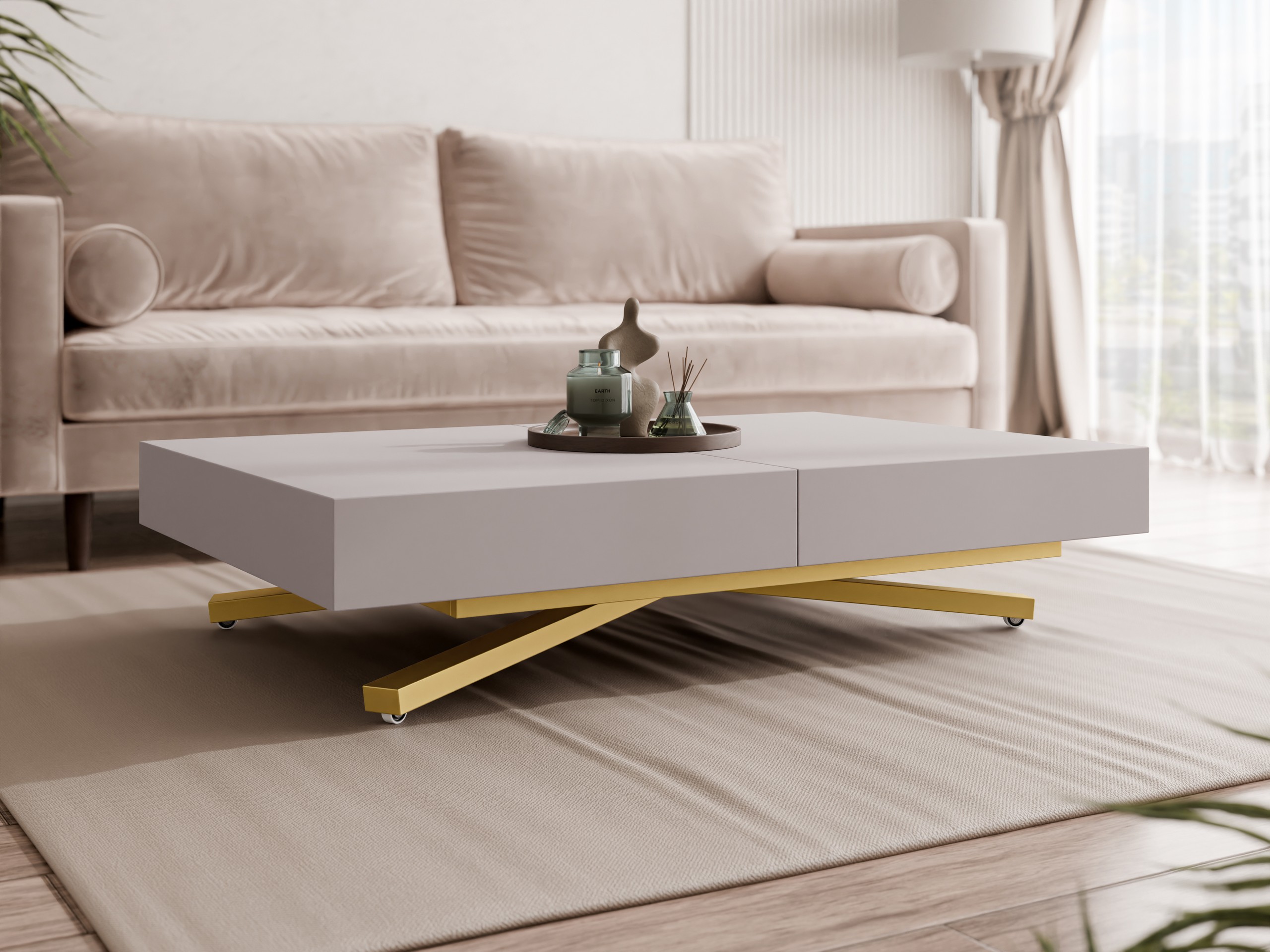 Coffee table transformer Oswego 178 (Cashmere)