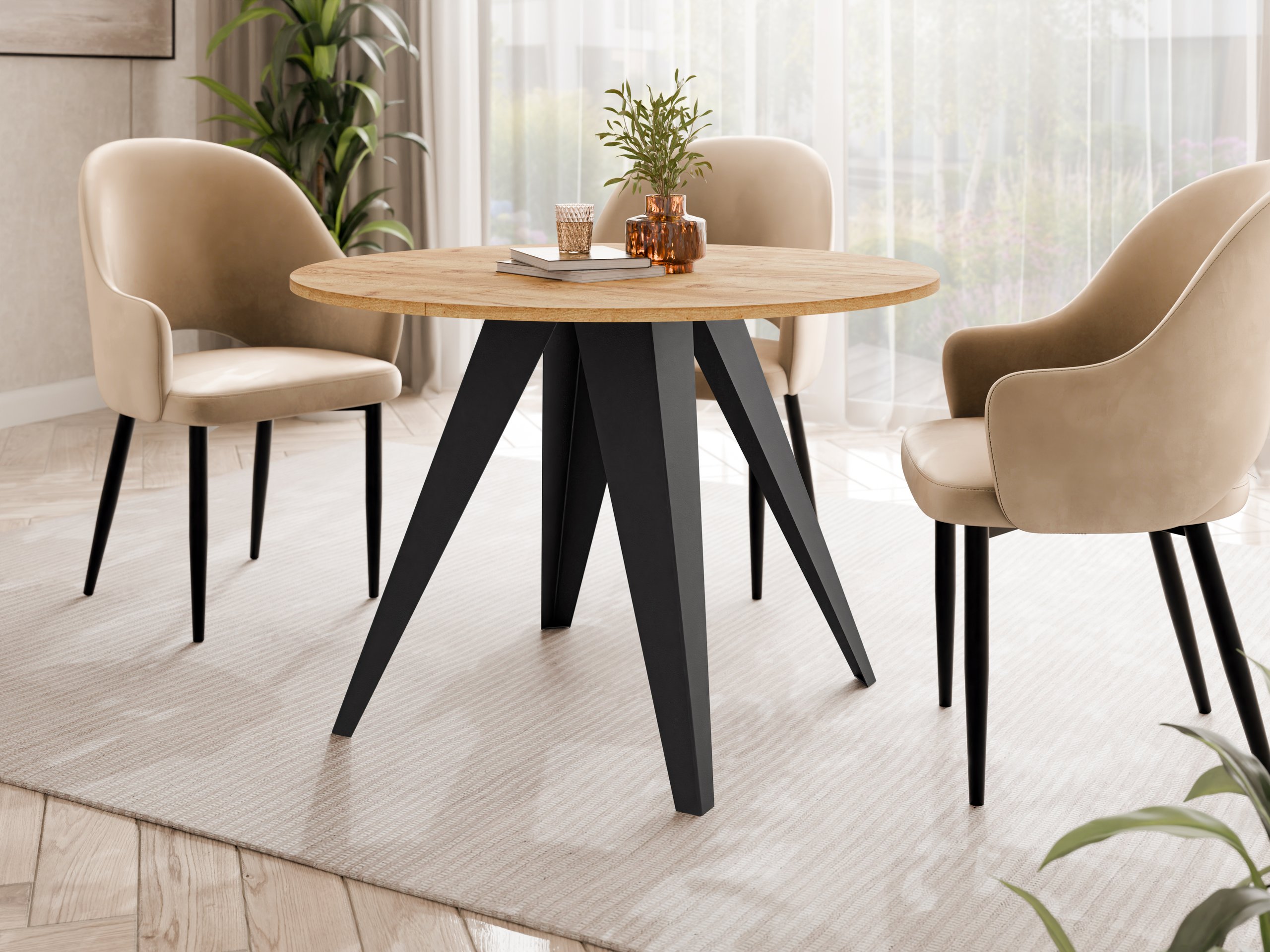 Table Oswego 175 (Craft golden oak)