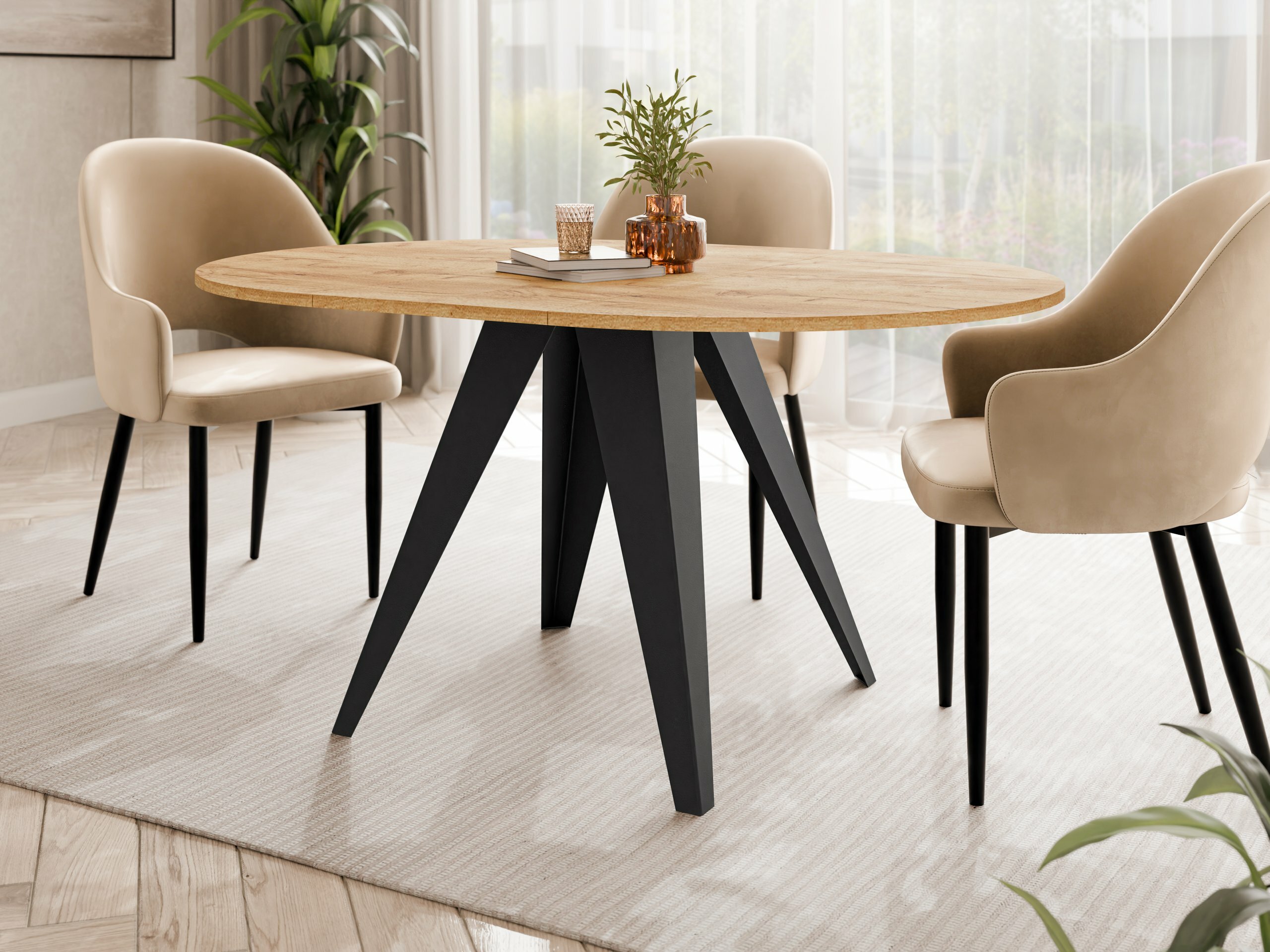 Table Oswego 175 (Craft golden oak)