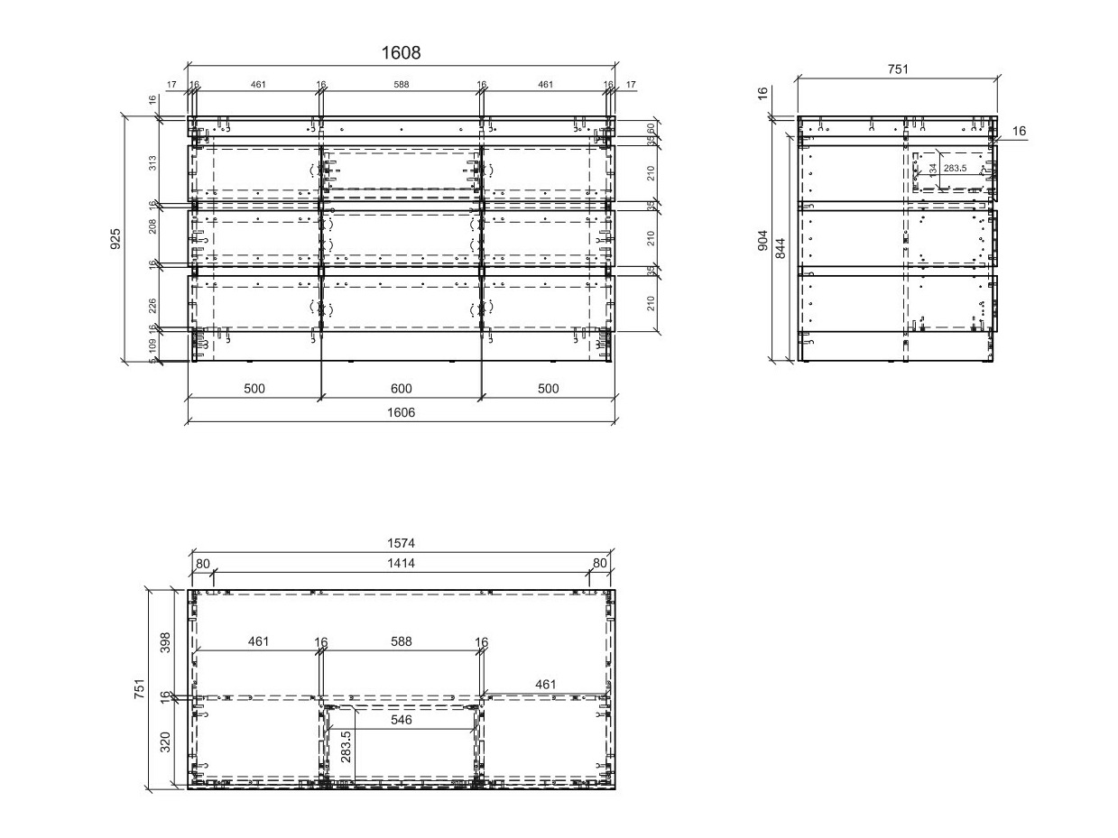 Chest of drawers Numeri 106
