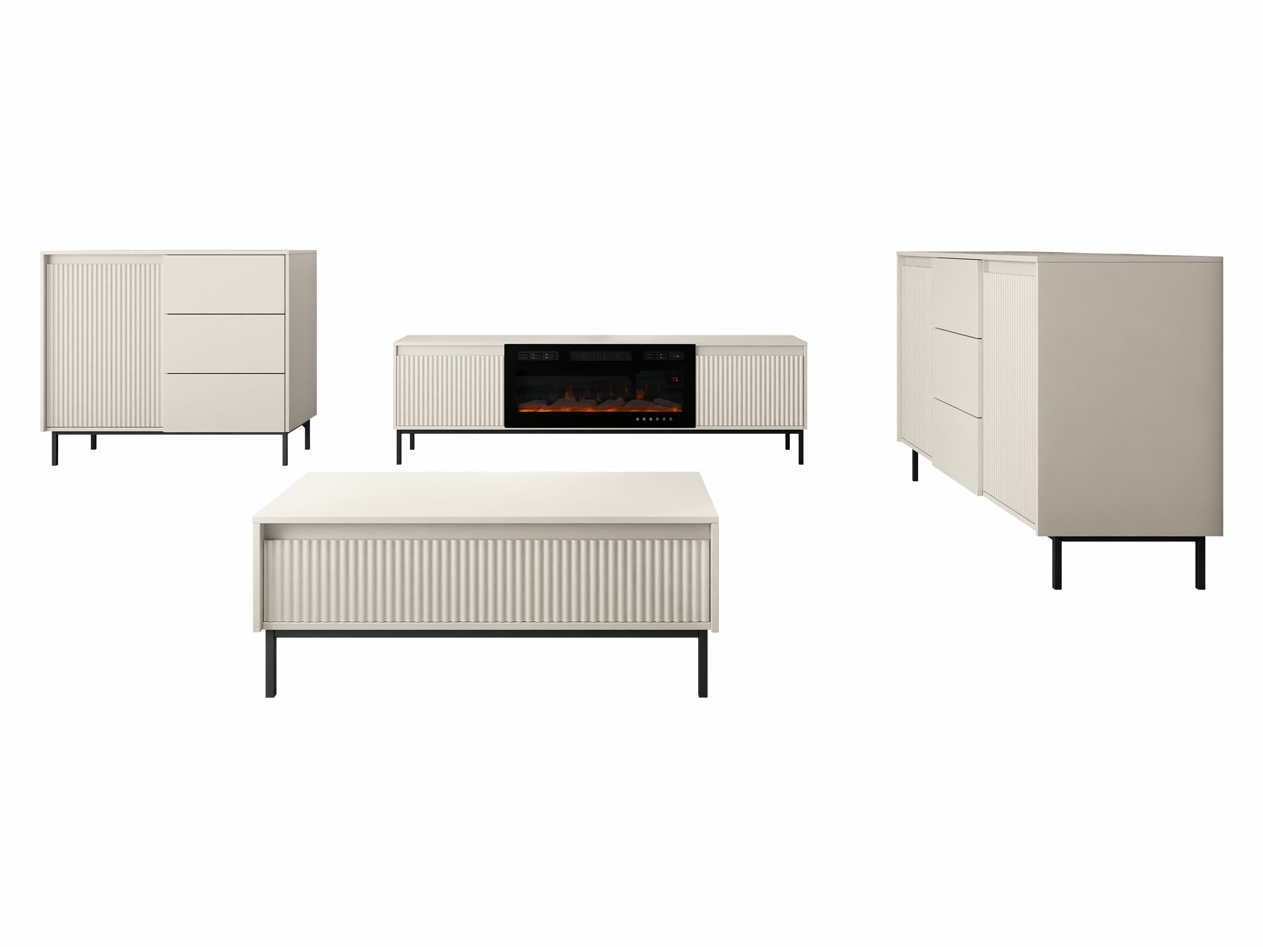 Living room set Comfivo Delruva 109 (Cashmere)