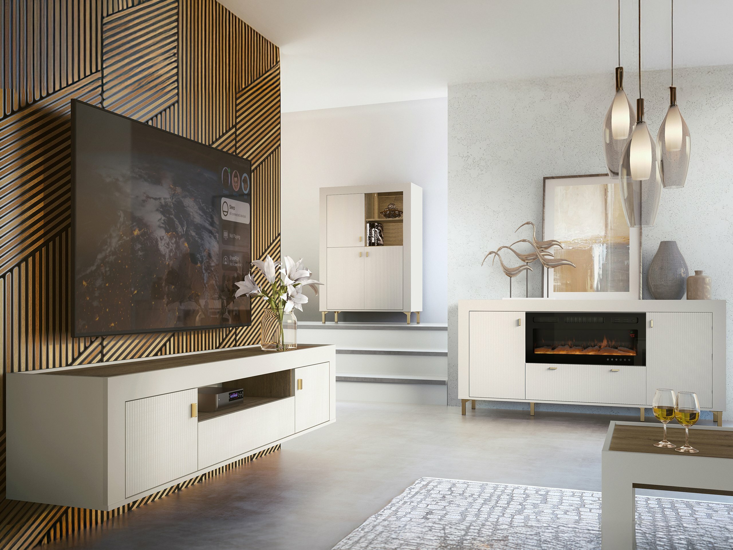 Living room set Mormavu 115 (Cashmere)
