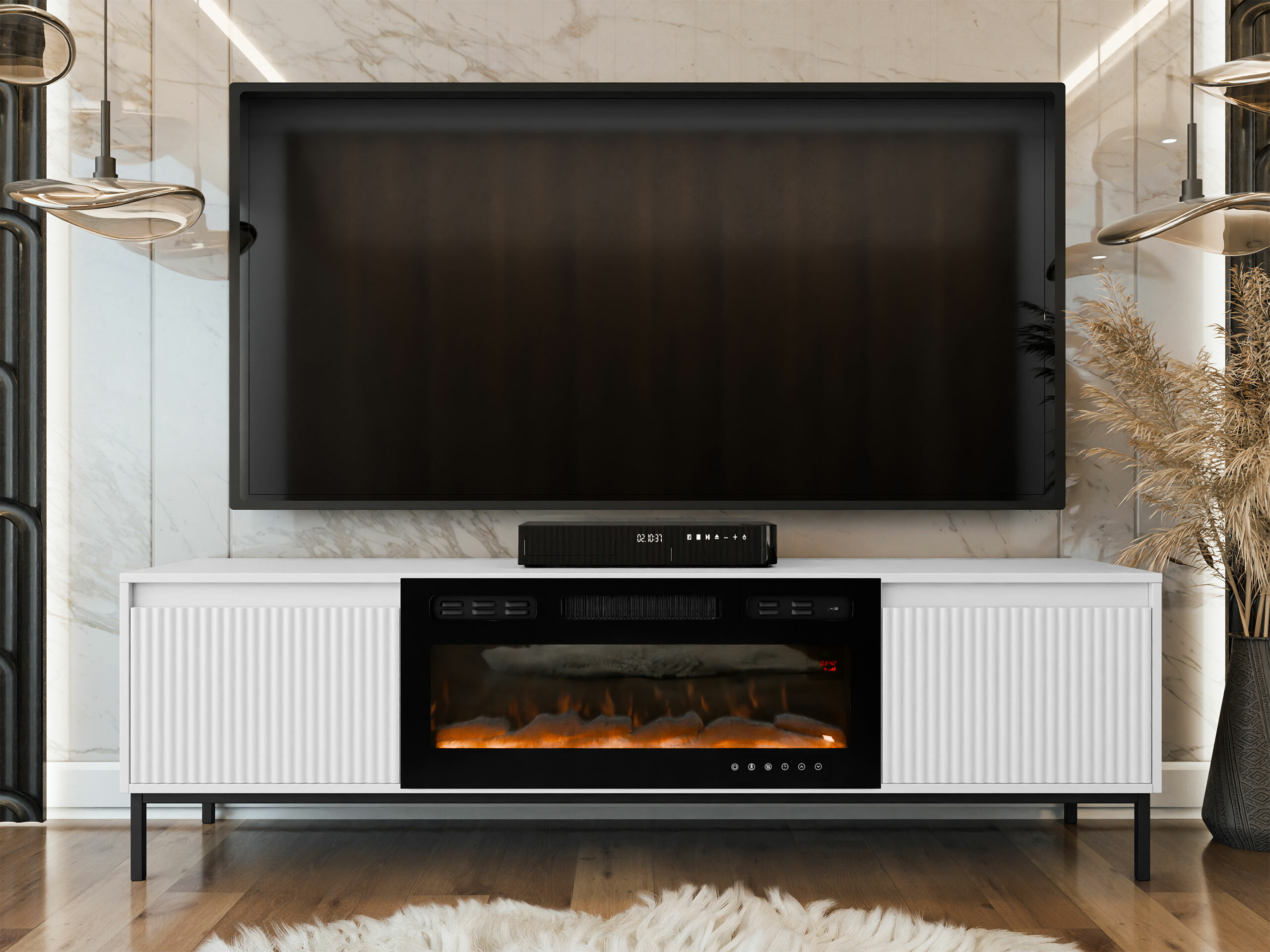 TV stand Comfivo Delruva III (White)