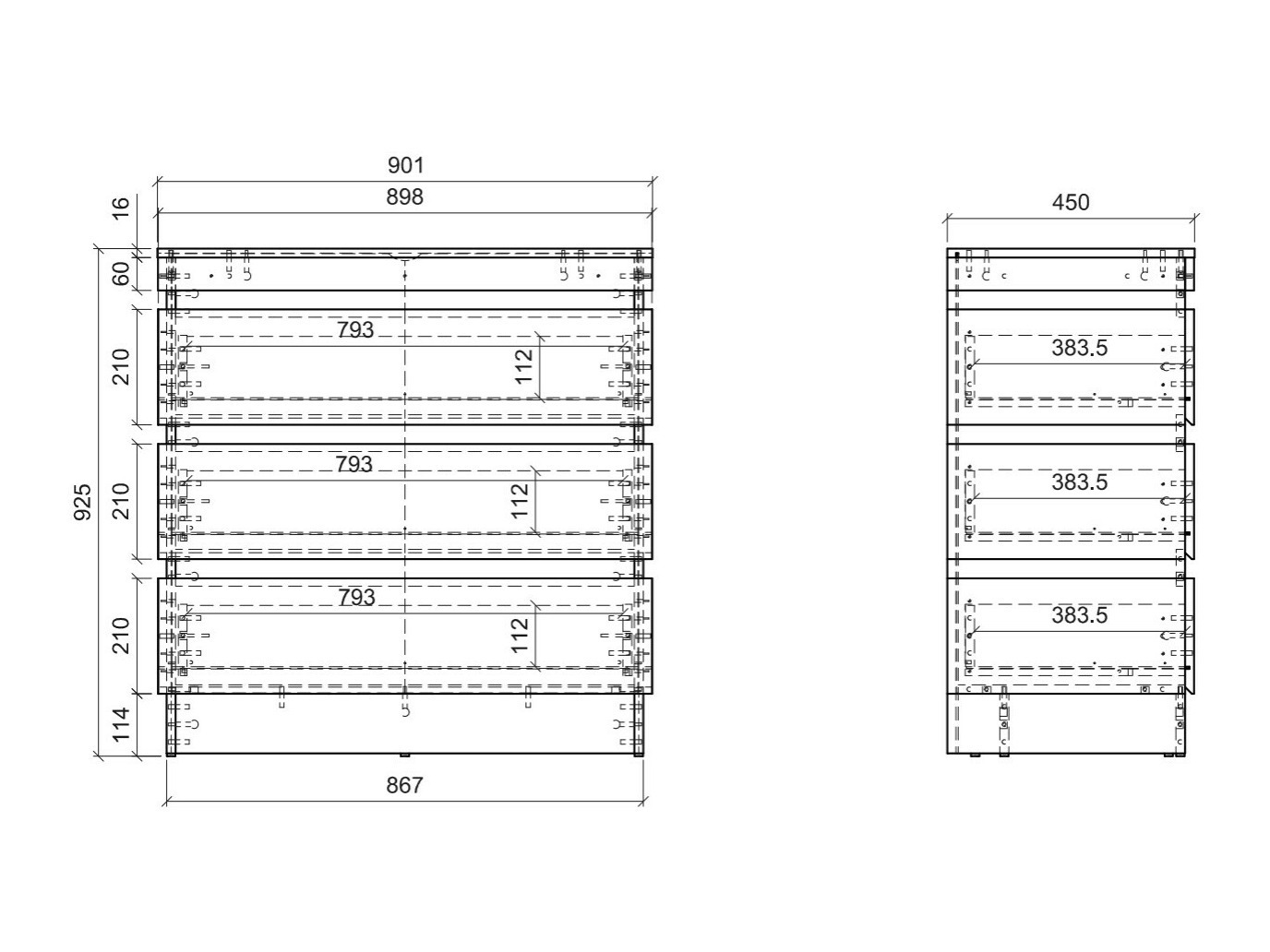 Bedroom set Numeri 125