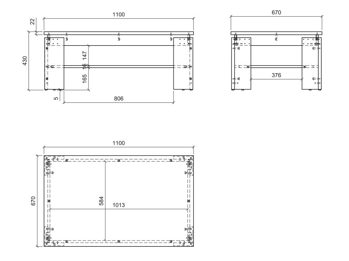 Living room set Numeri 123