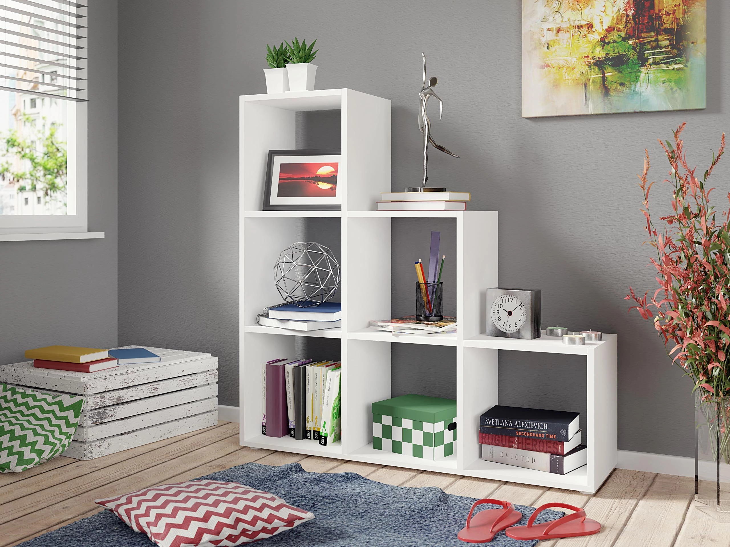 Bookcase Lexicon (White)