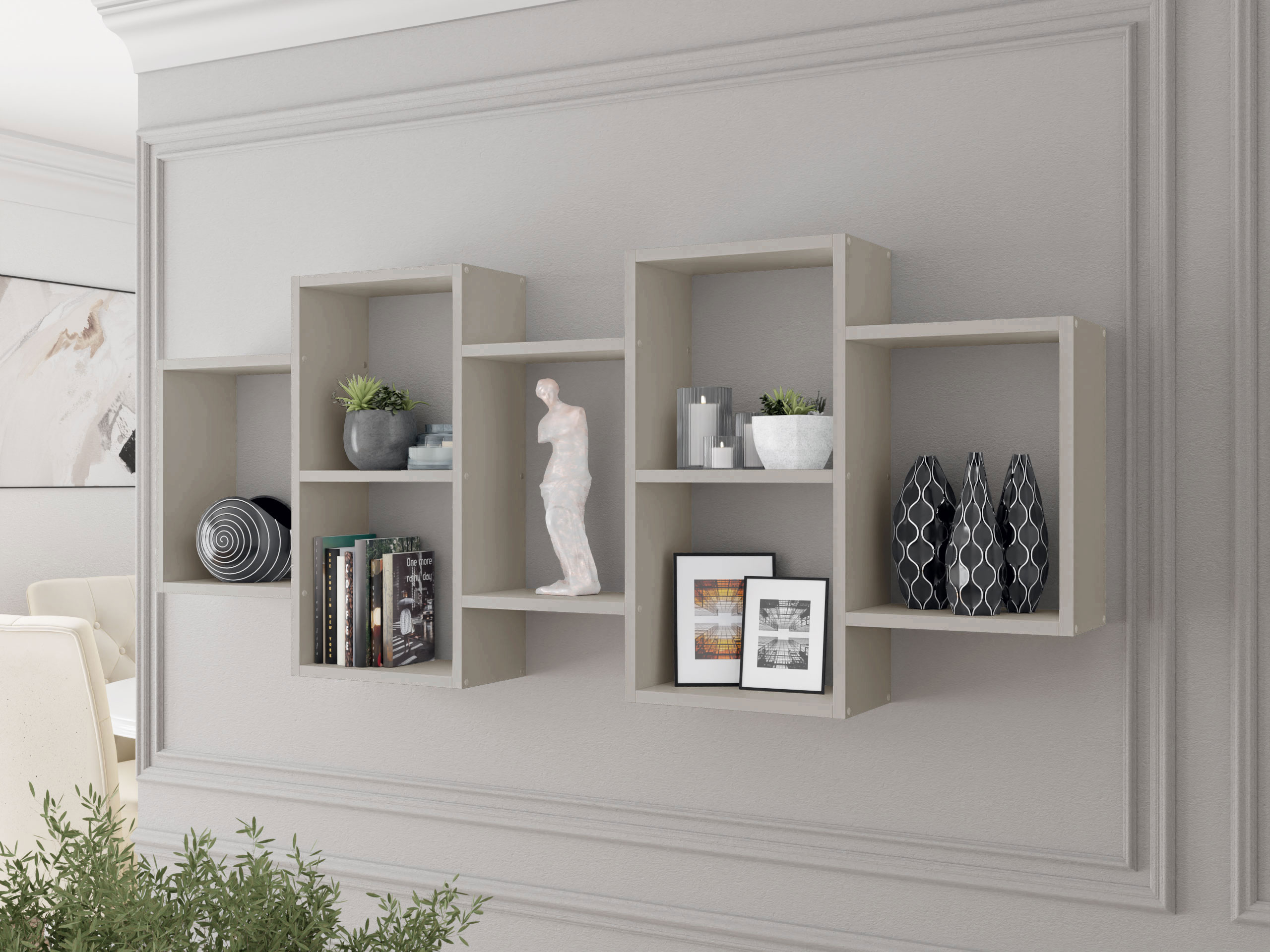 Wall shelf Lexicon (Cashmere)