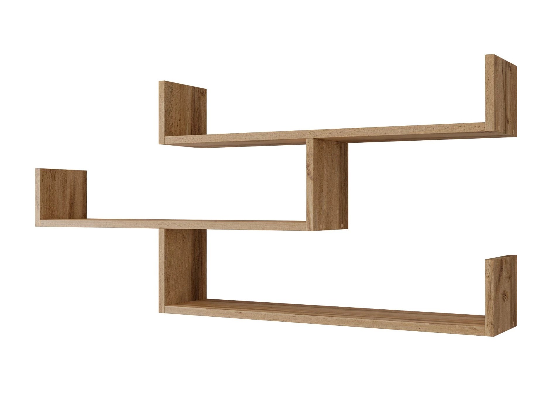 Wall shelf Lexicon I (Wotan Oak)