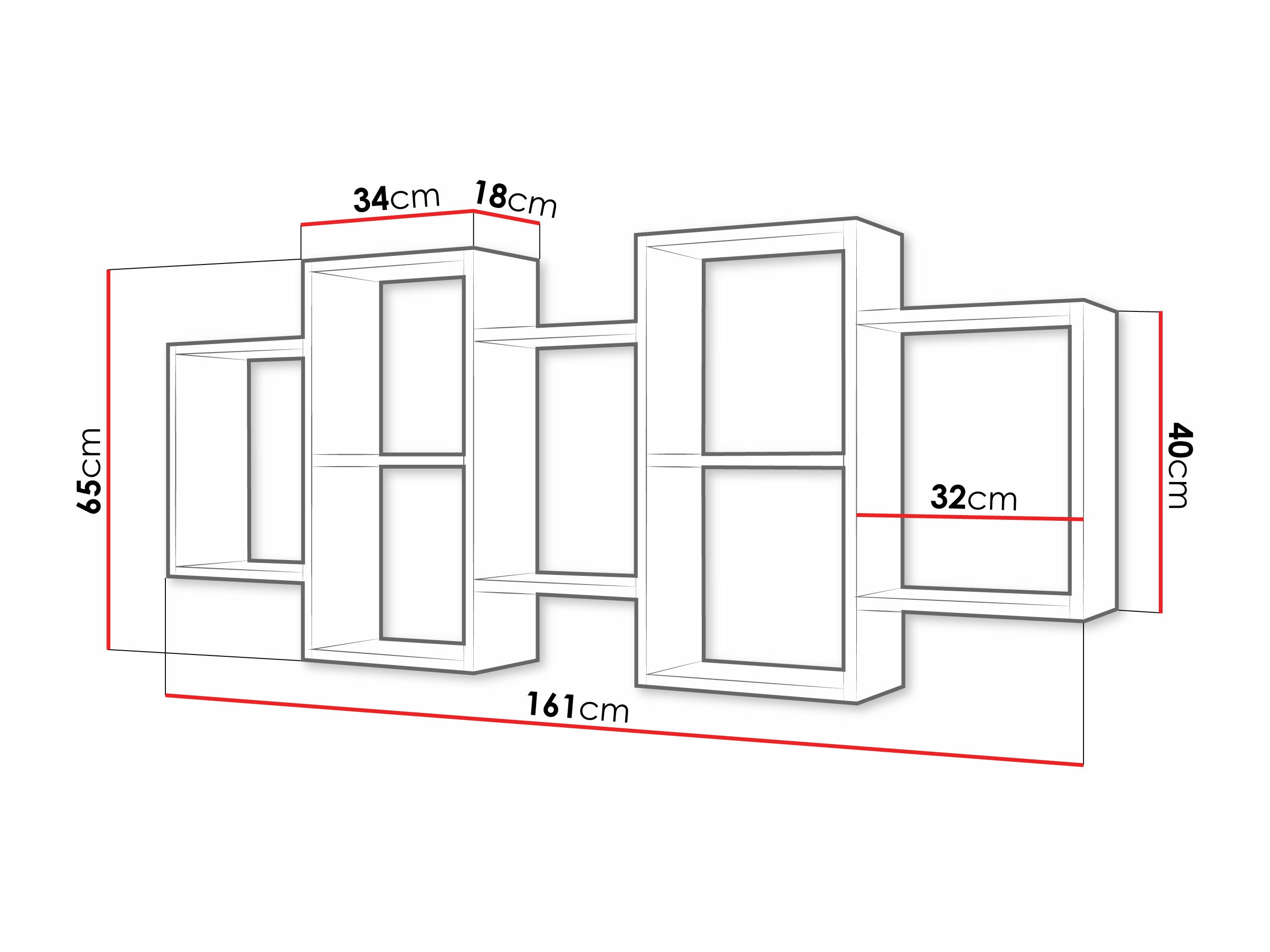Wall shelf Lexicon (White)