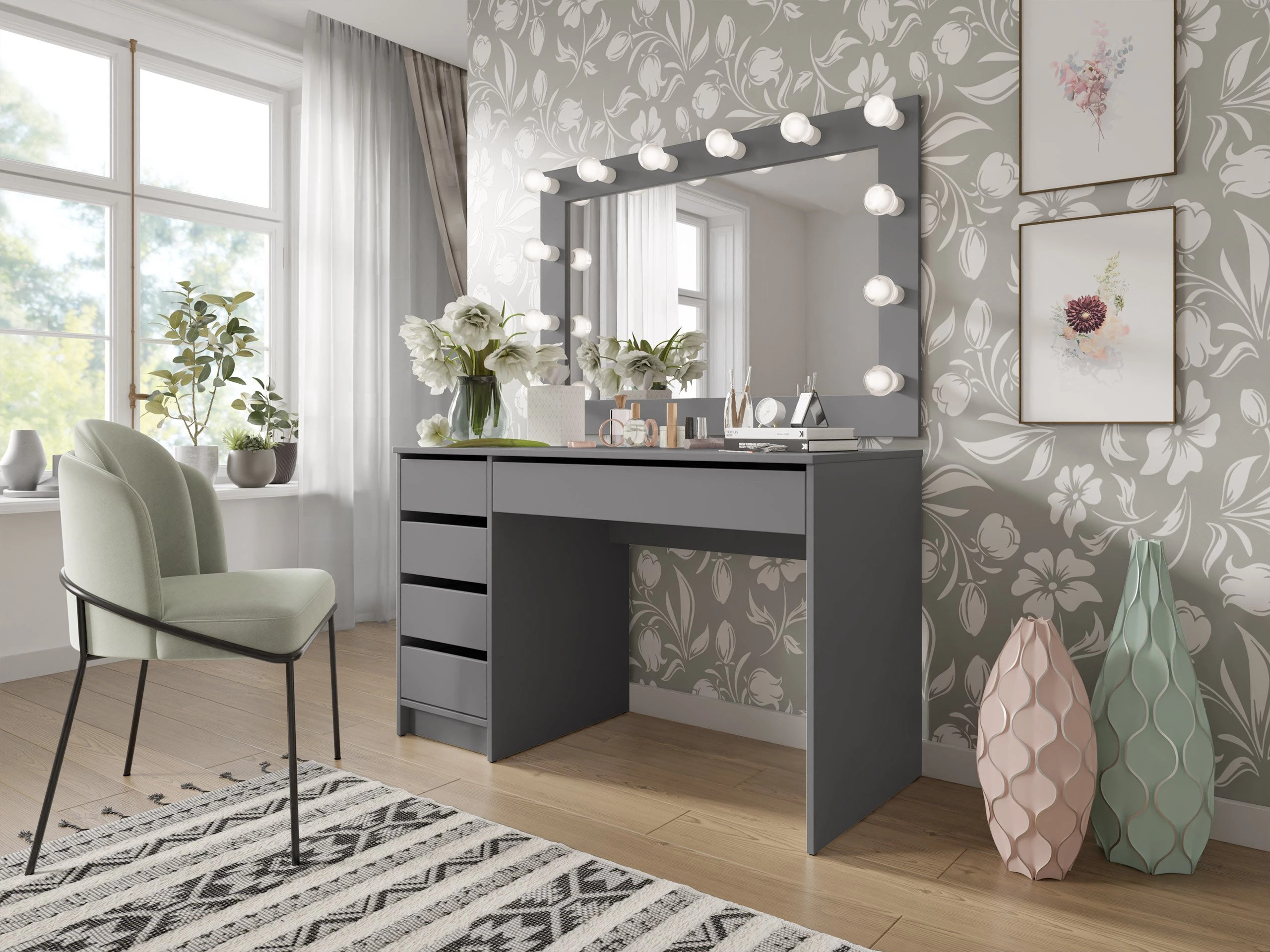 Desk Comfivo Terros I (Anthracite)
