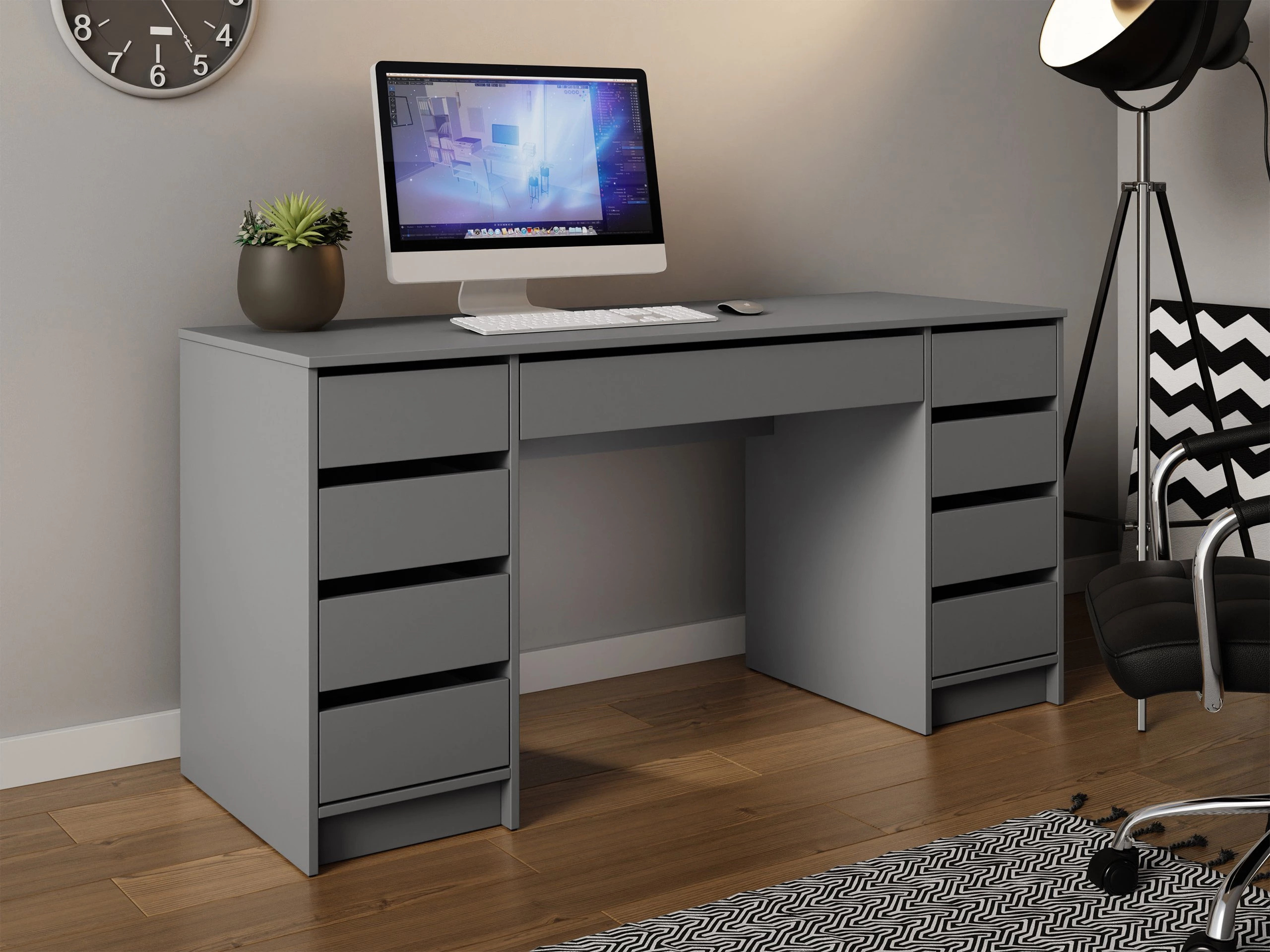 Desk Comfivo Terros II (Anthracite)