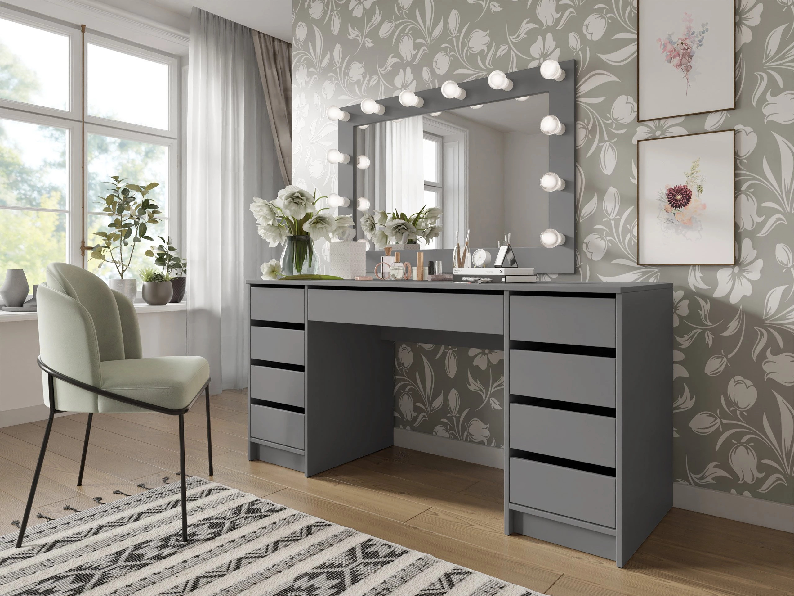 Desk Comfivo Terros II (Anthracite)