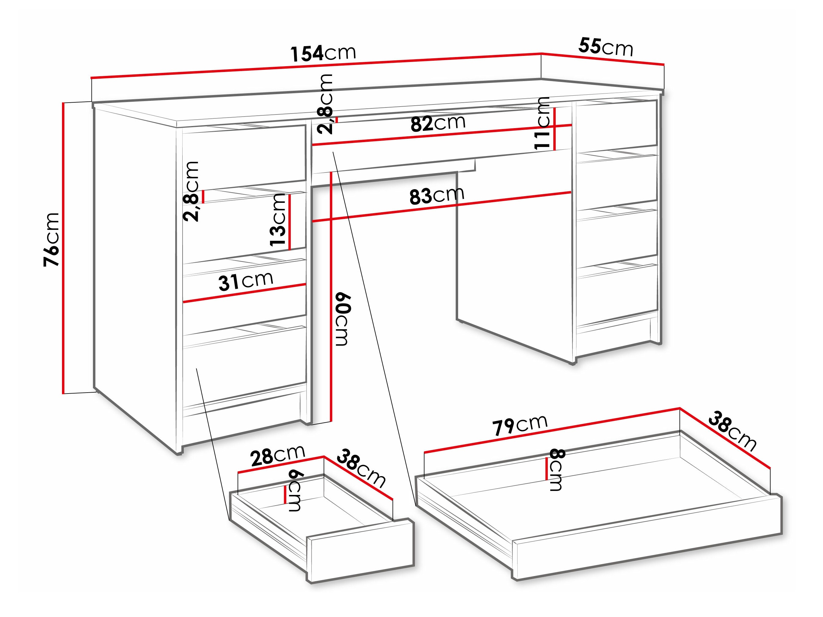 Desk Comfivo Terros II (Beige)