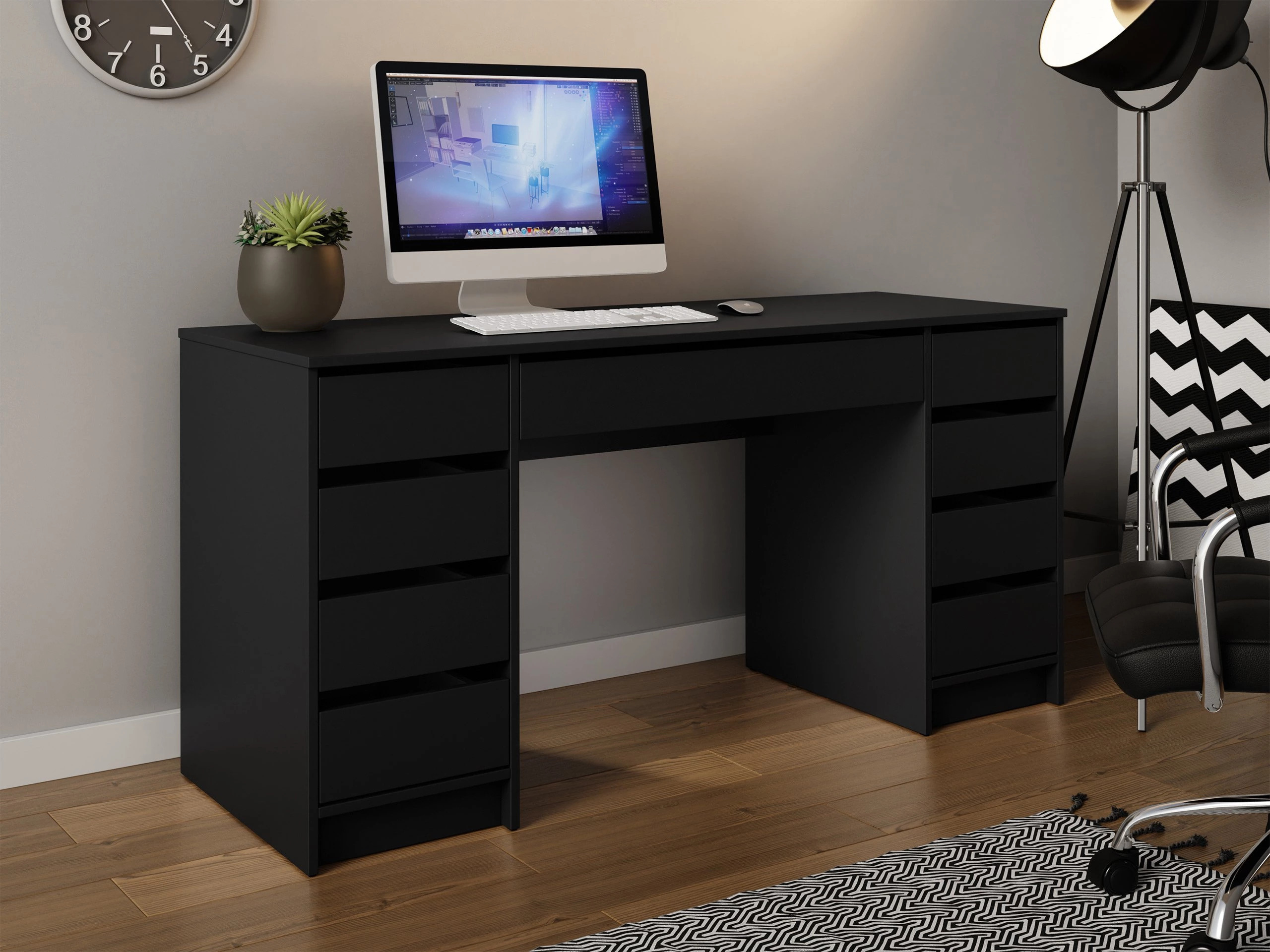 Desk Comfivo Terros II (Black)