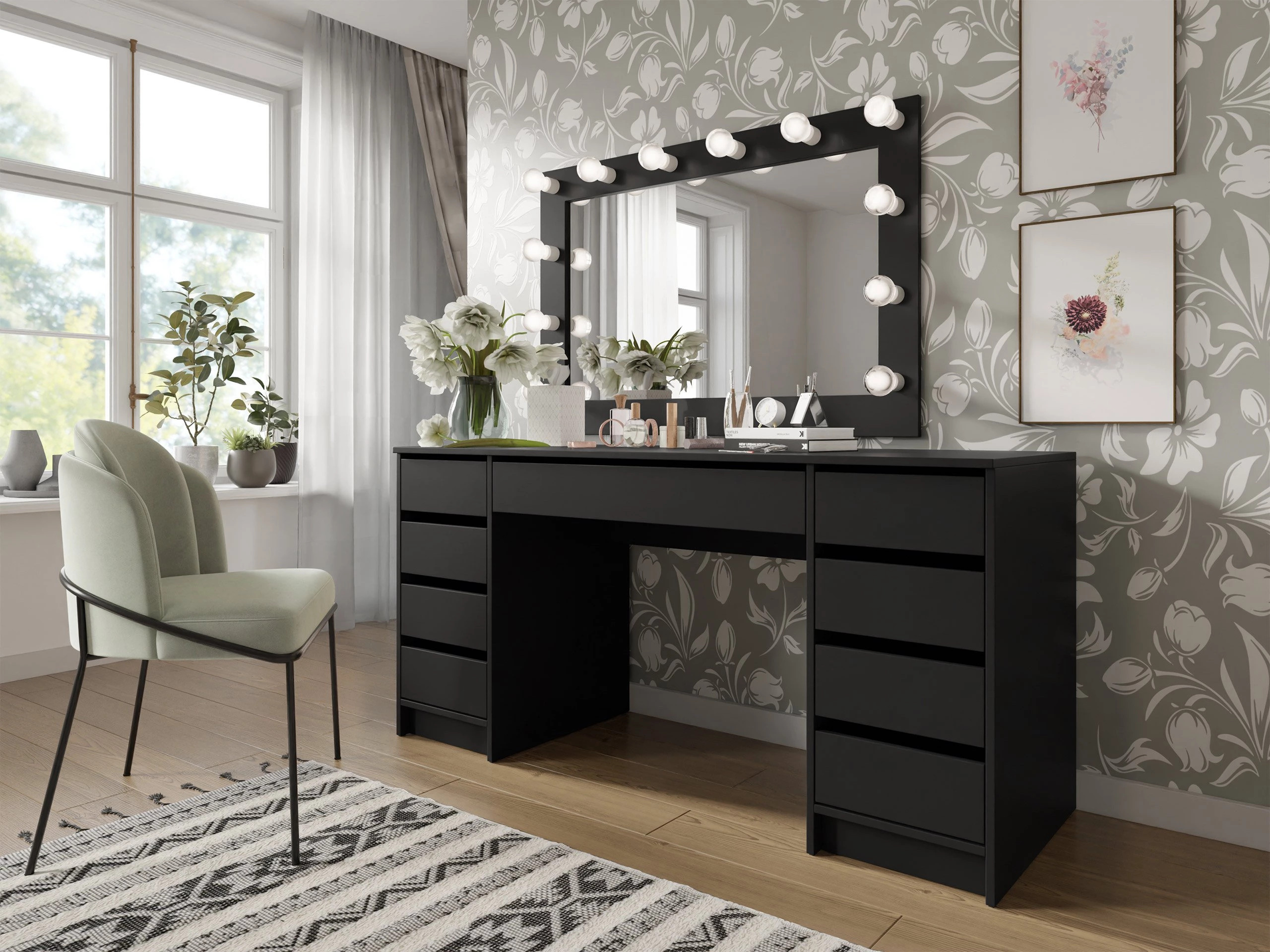 Desk Comfivo Terros II (Black)