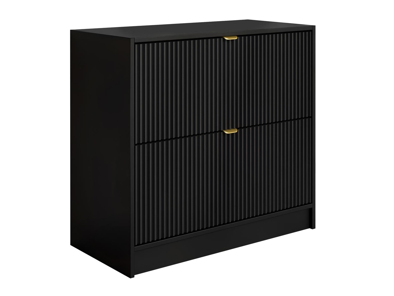 Shoe cabinet Comfivo Velal II (Black)