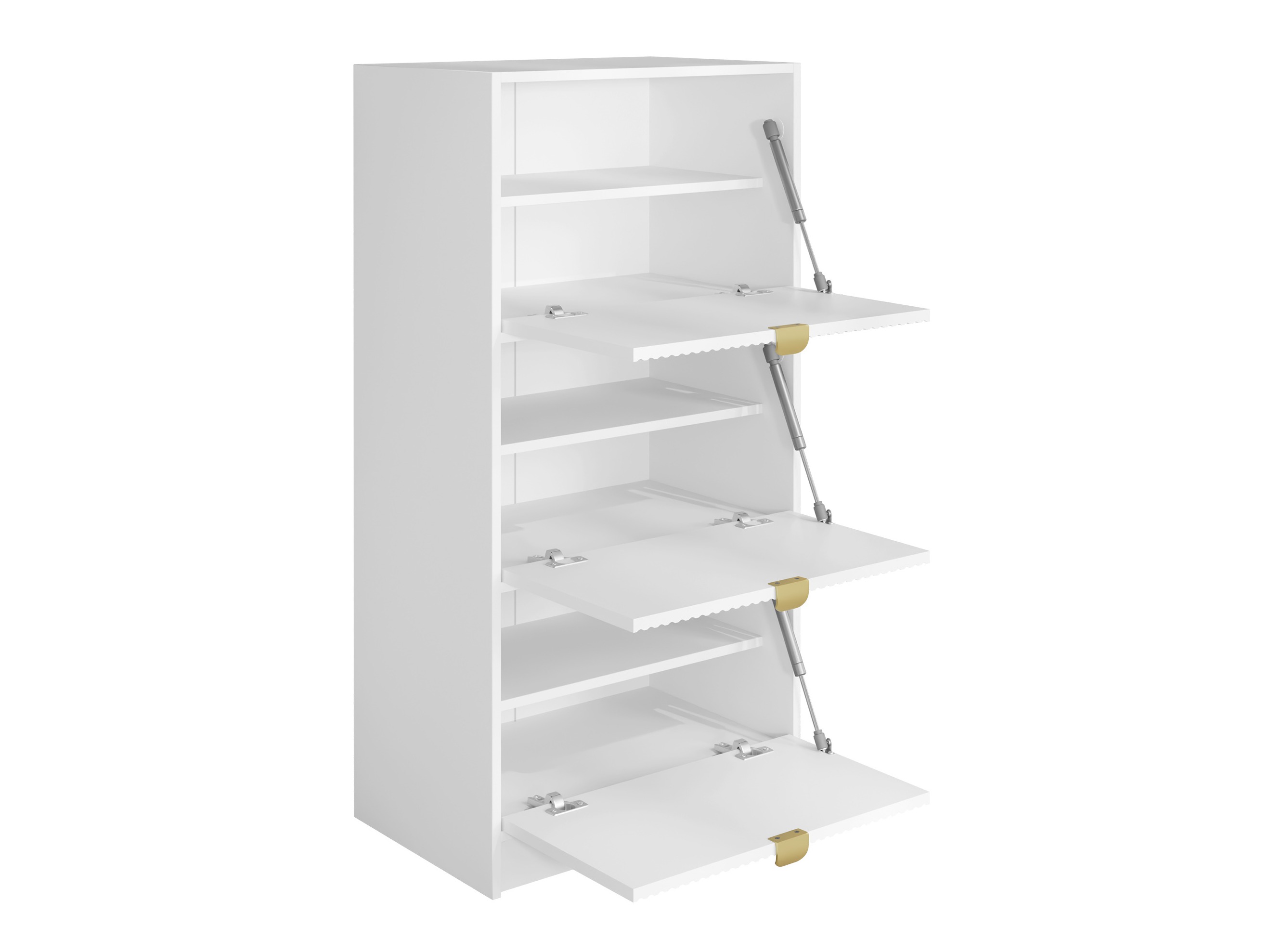 Shoe cabinet Comfivo Velal III (White)