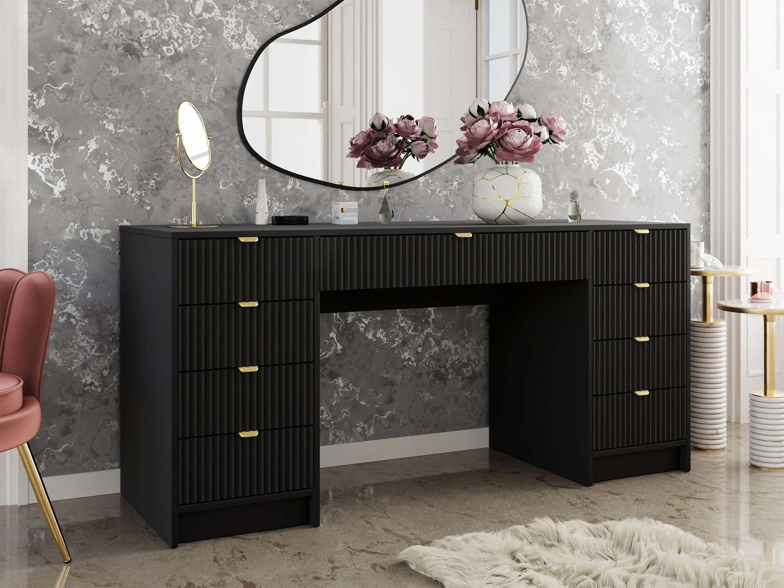 Desk Comfivo Papilio I (Black)