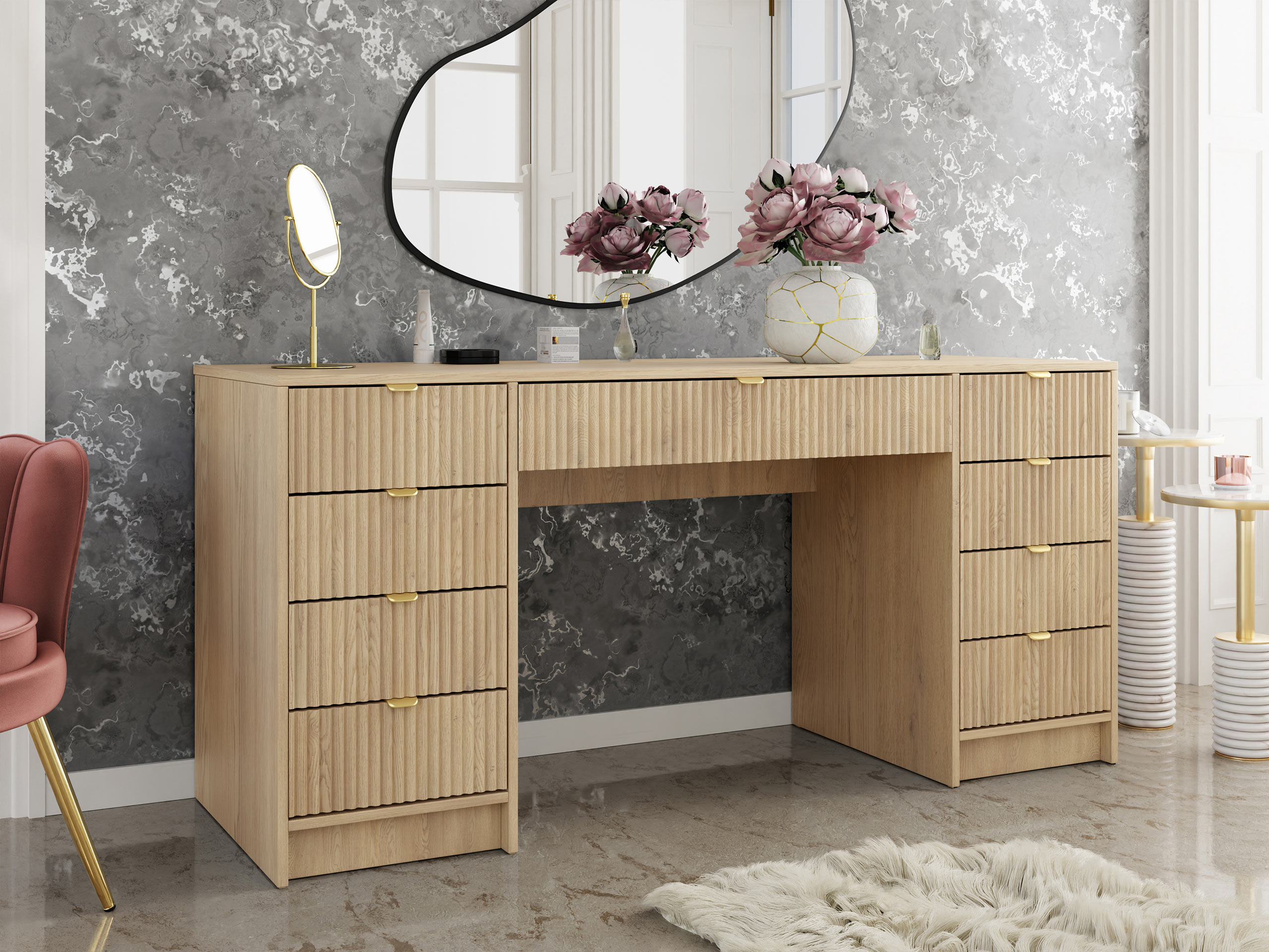 Desk Comfivo Papilio I (Oak)