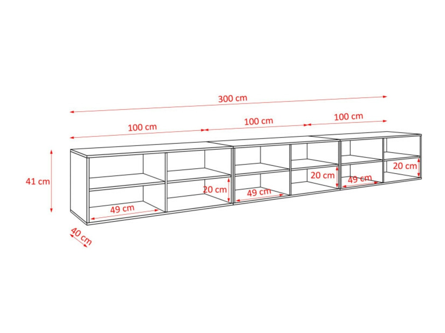 TV stand Arecibo 106