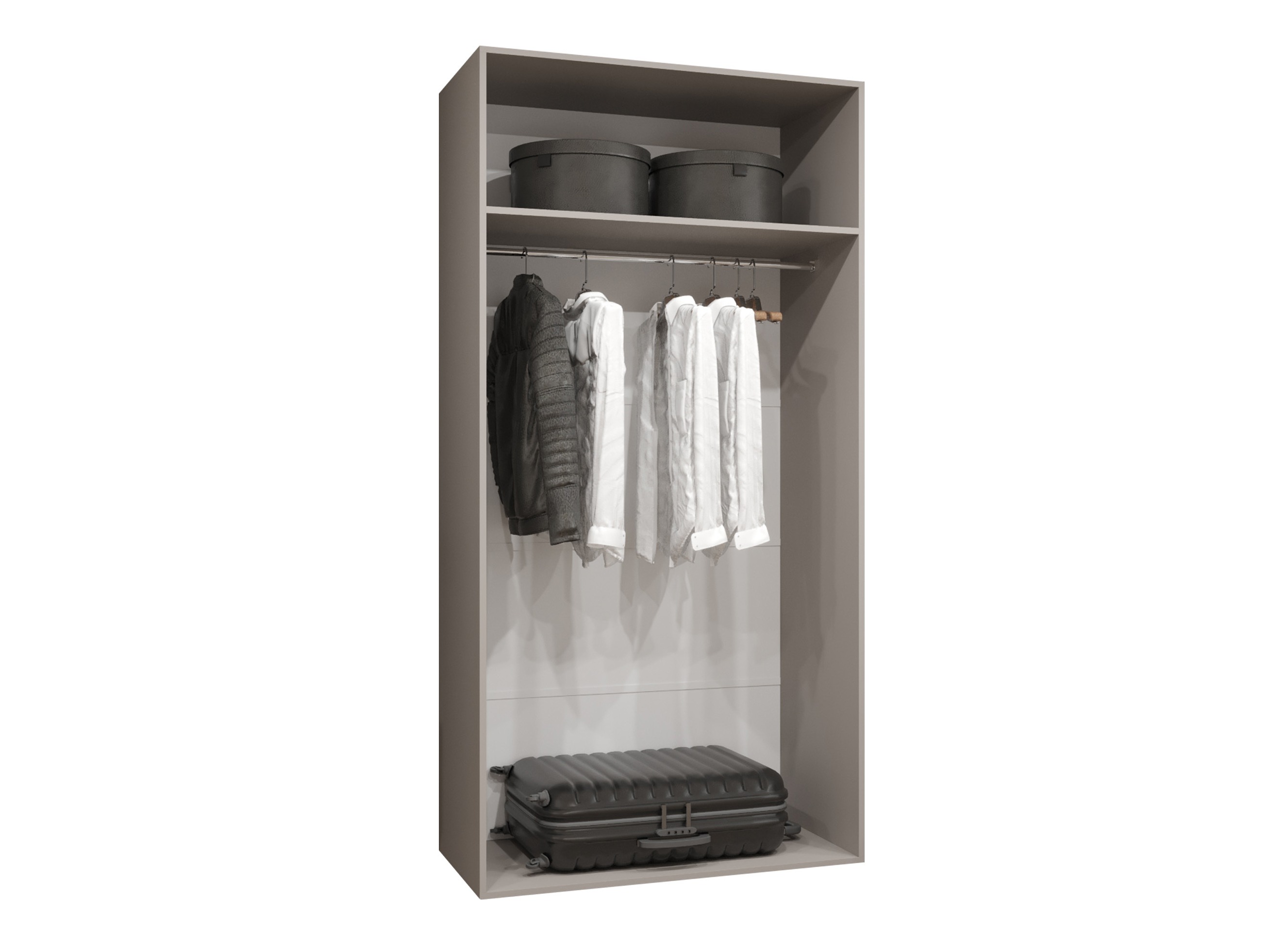 Wardrobe Hartford 579 (Black)