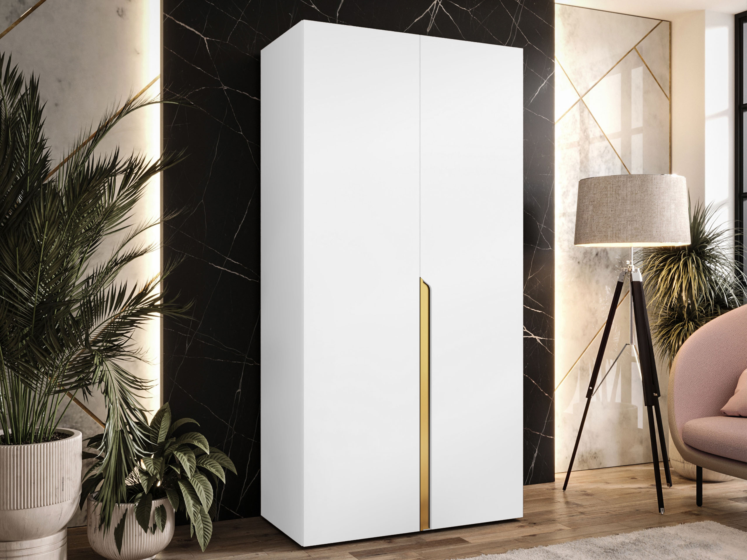 Wardrobe Hartford 579 (White)