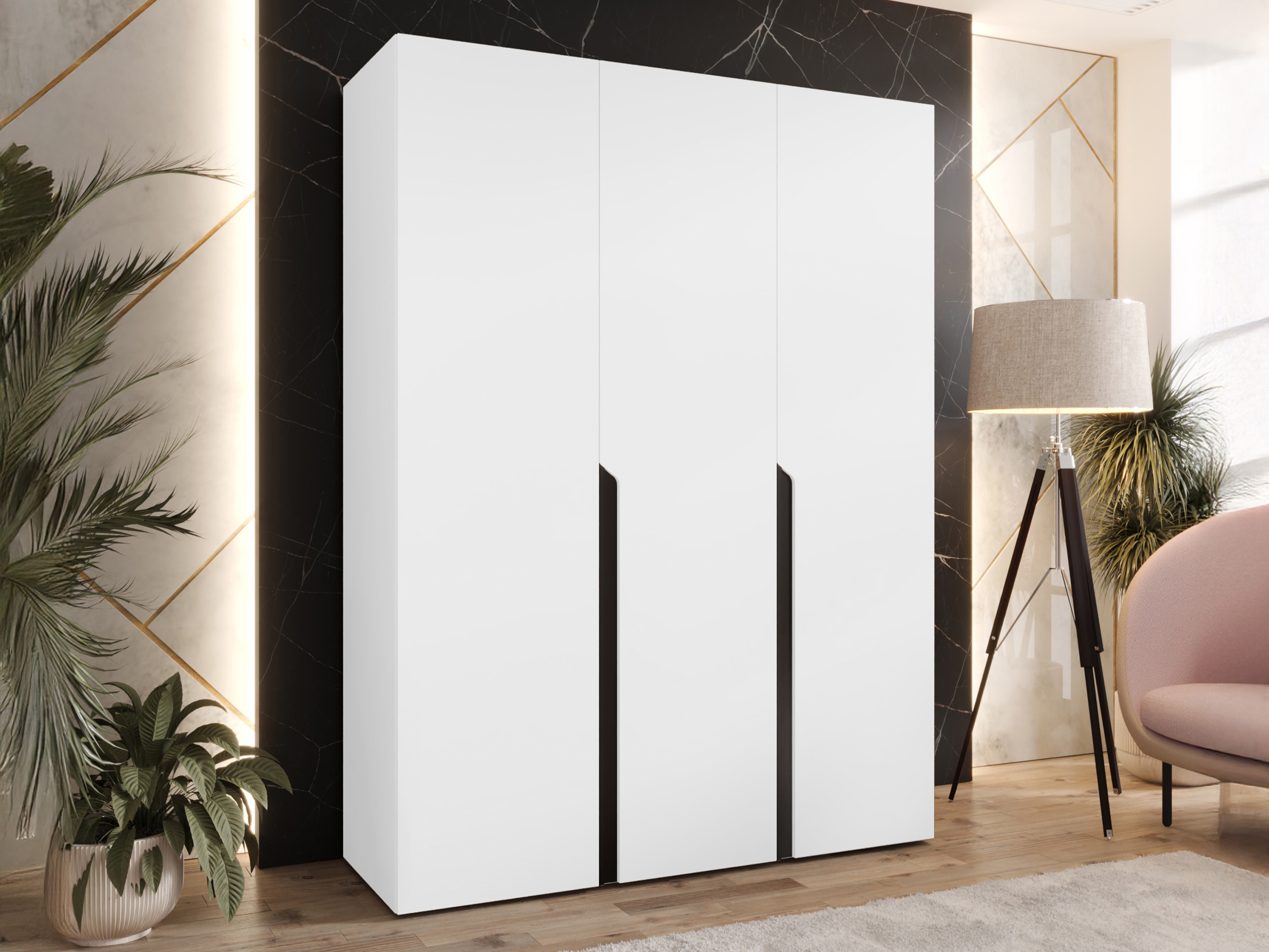 Wardrobe Hartford 580 (White)