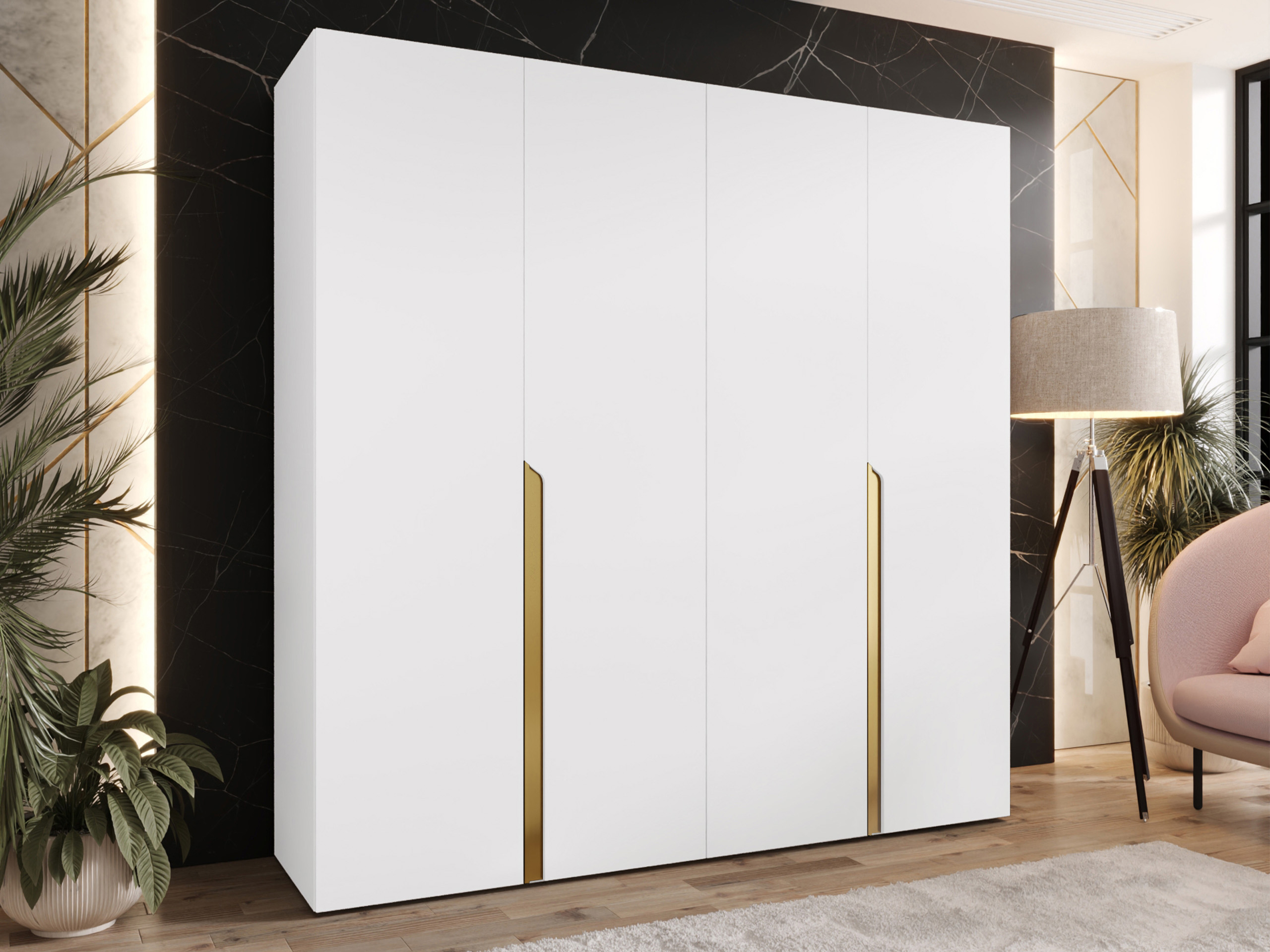 Wardrobe Hartford 581 (White)