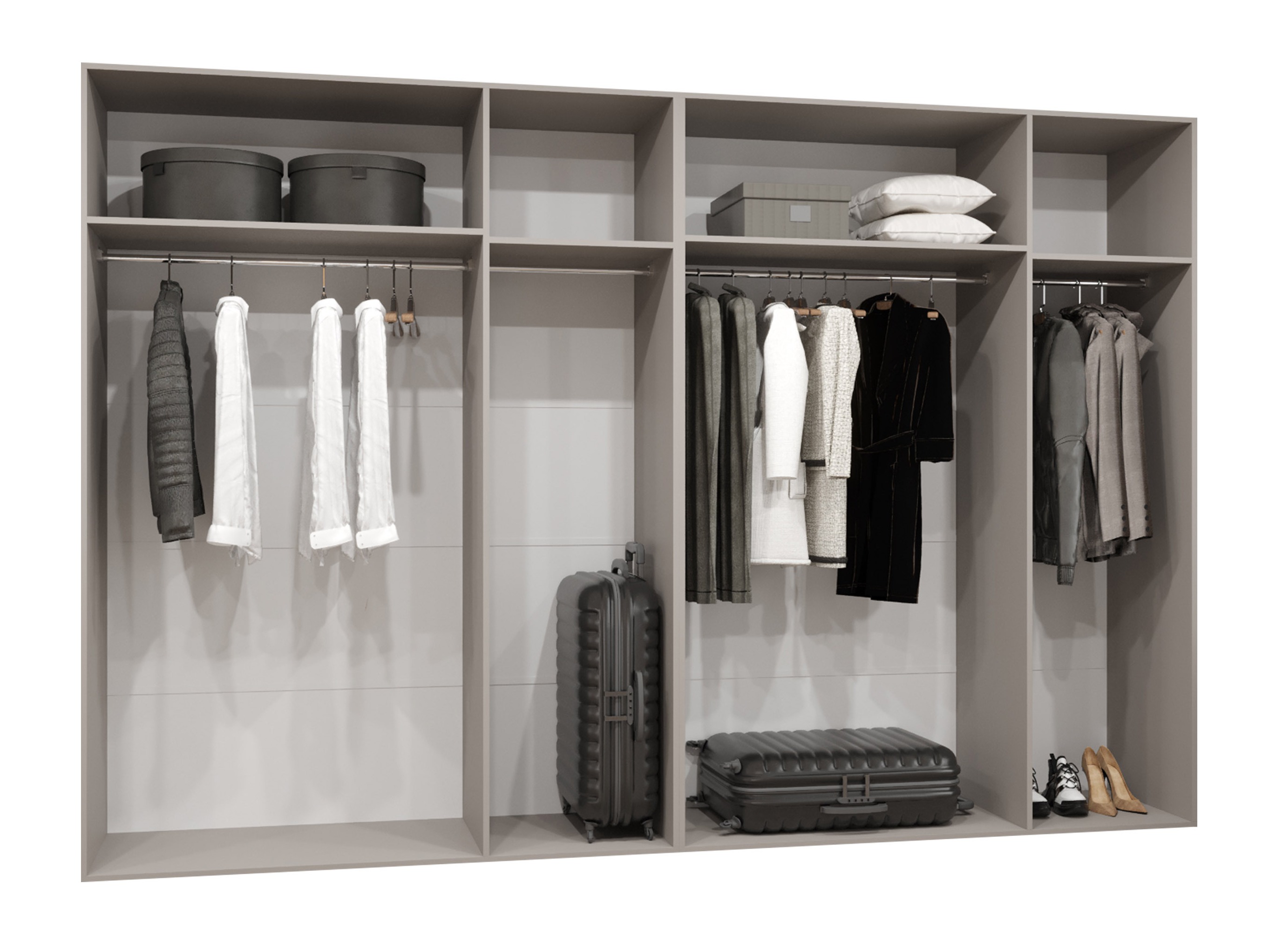 Wardrobe Hartford 583 (White)
