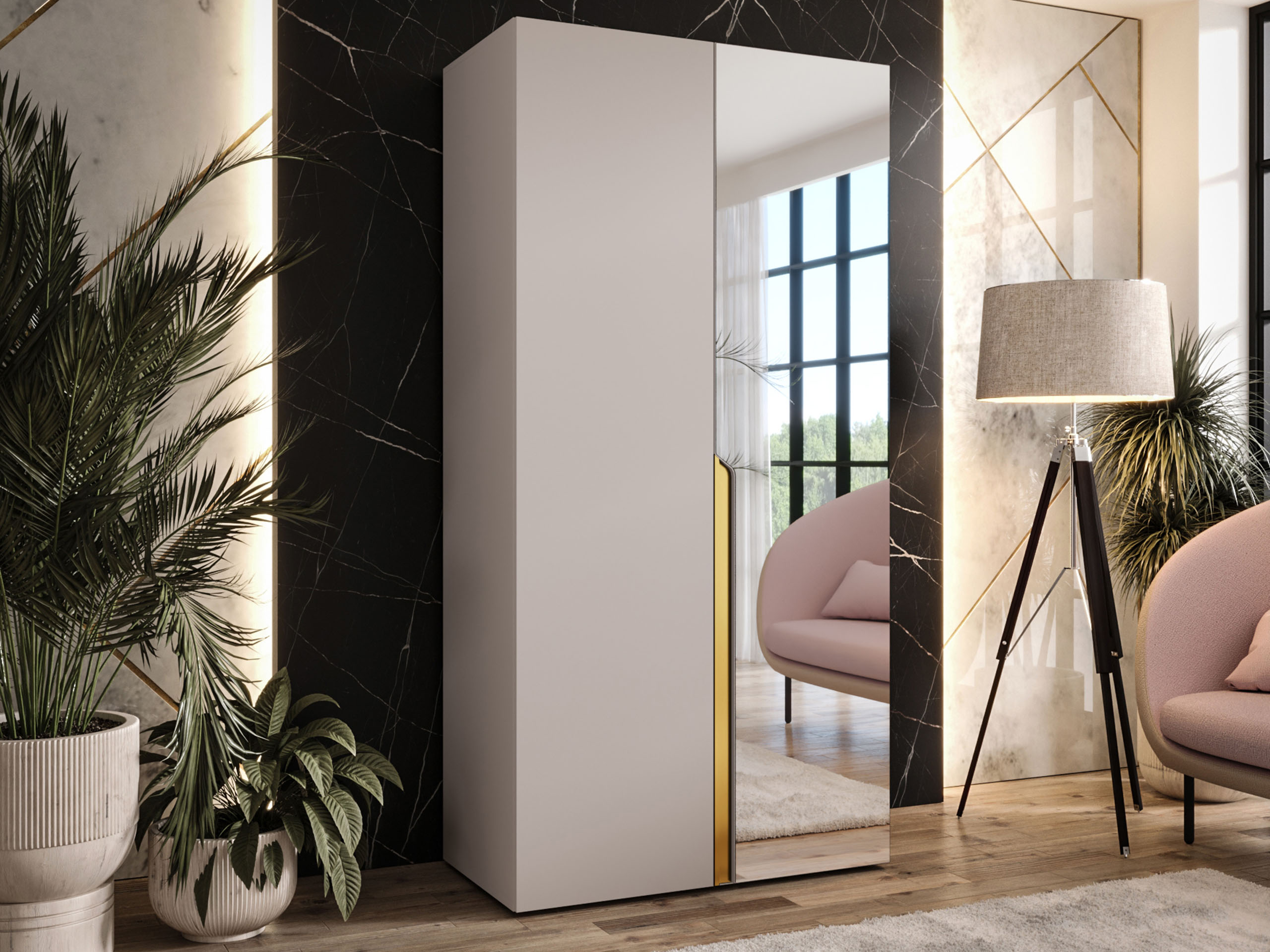 Wardrobe Hartford 584 (Cashmere)