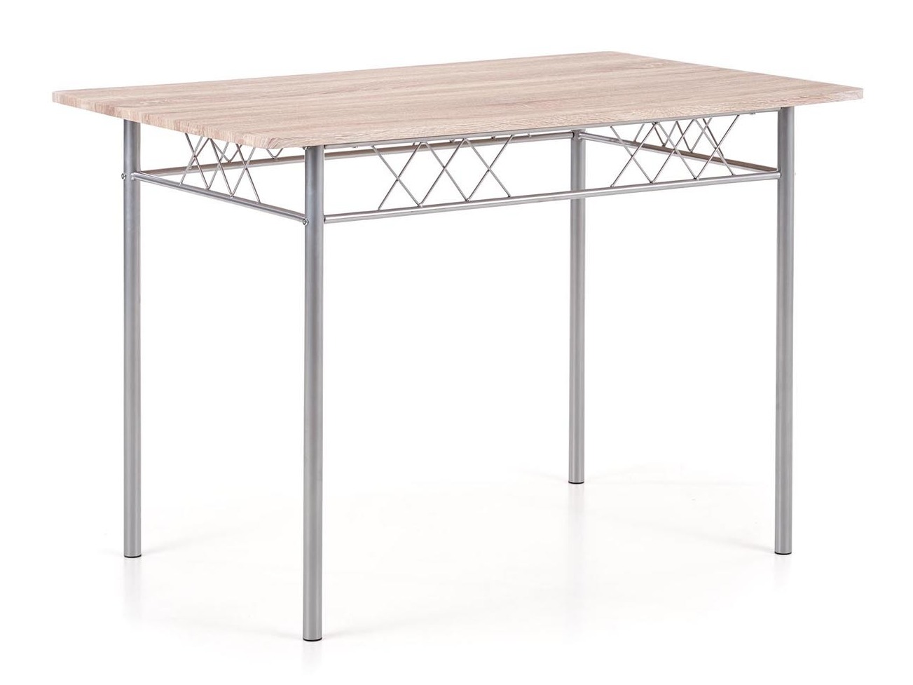 Dining set Houston 1251 (Sonoma oak + Silver)