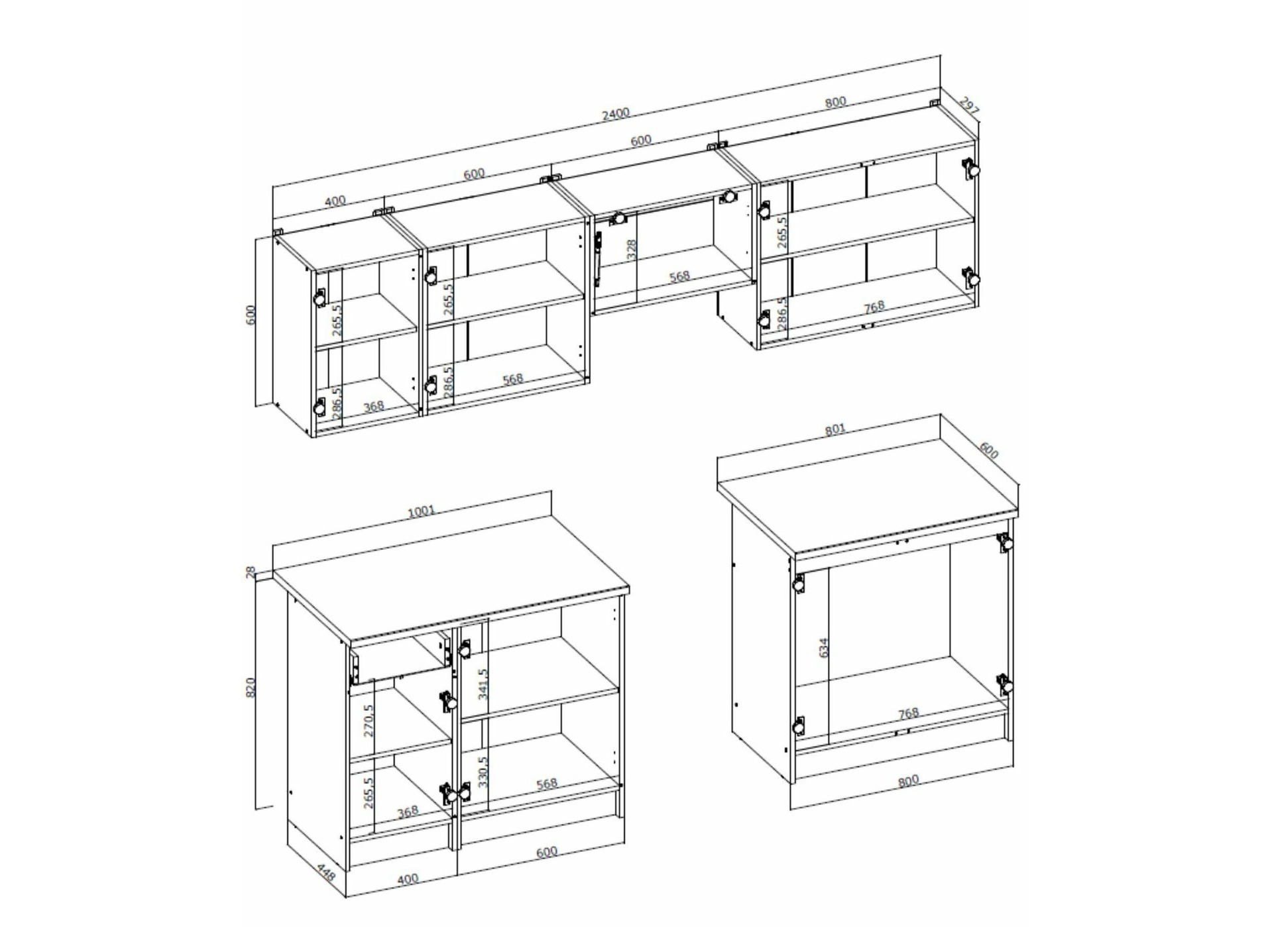 Kitchen set Houston 1721