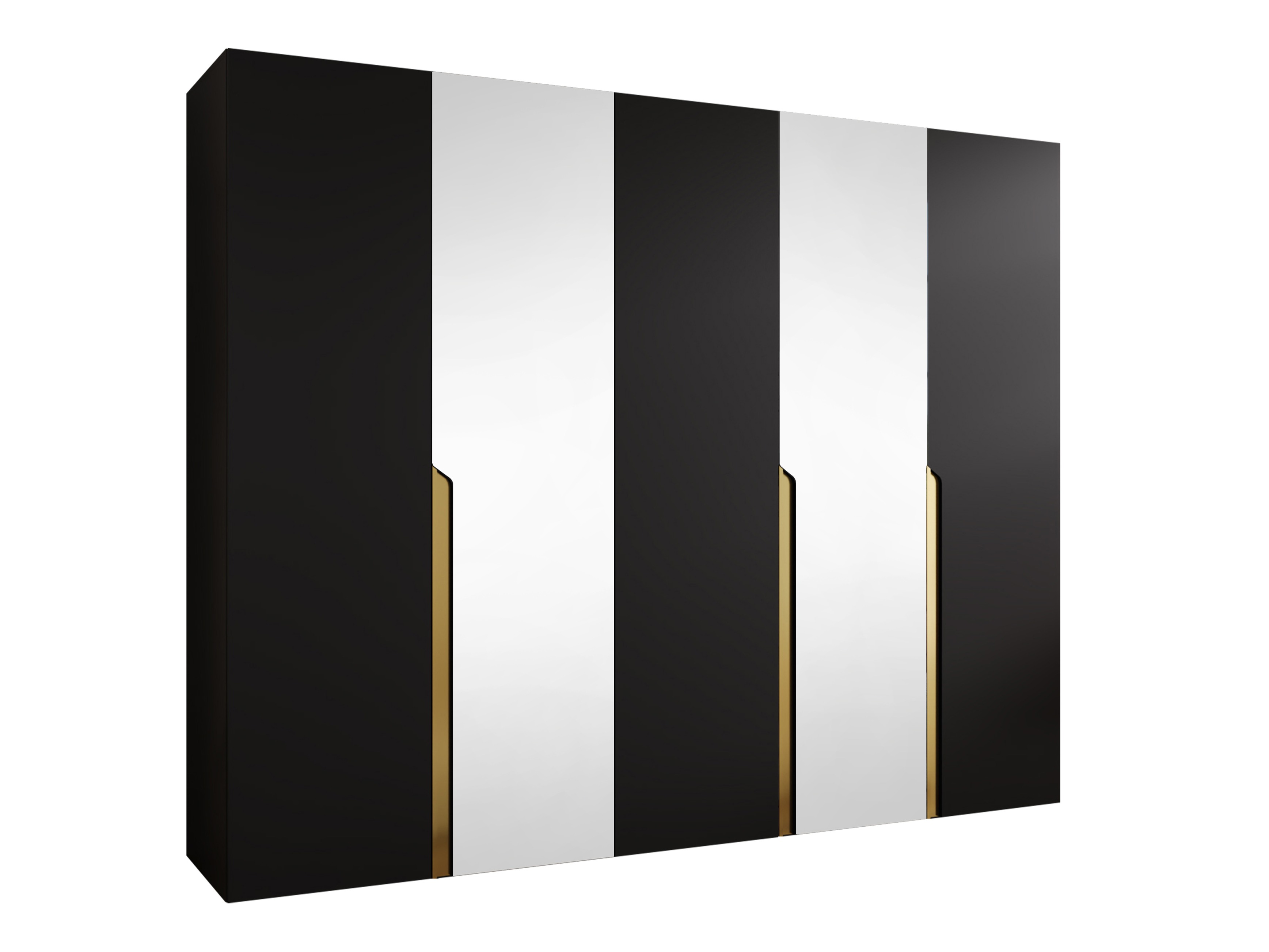 Wardrobe Hartford 587 (Black)