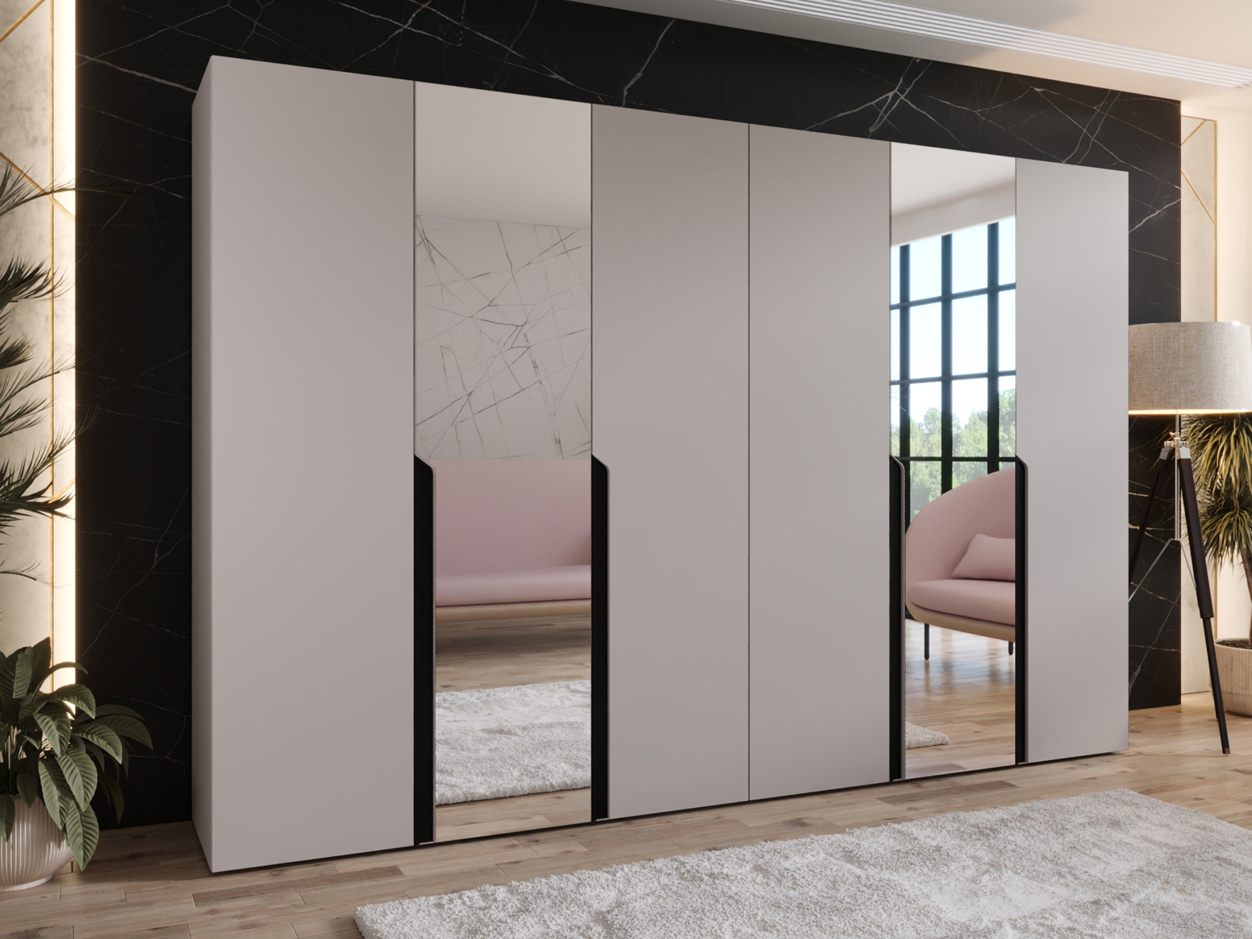 Wardrobe Hartford 588 (Cashmere)