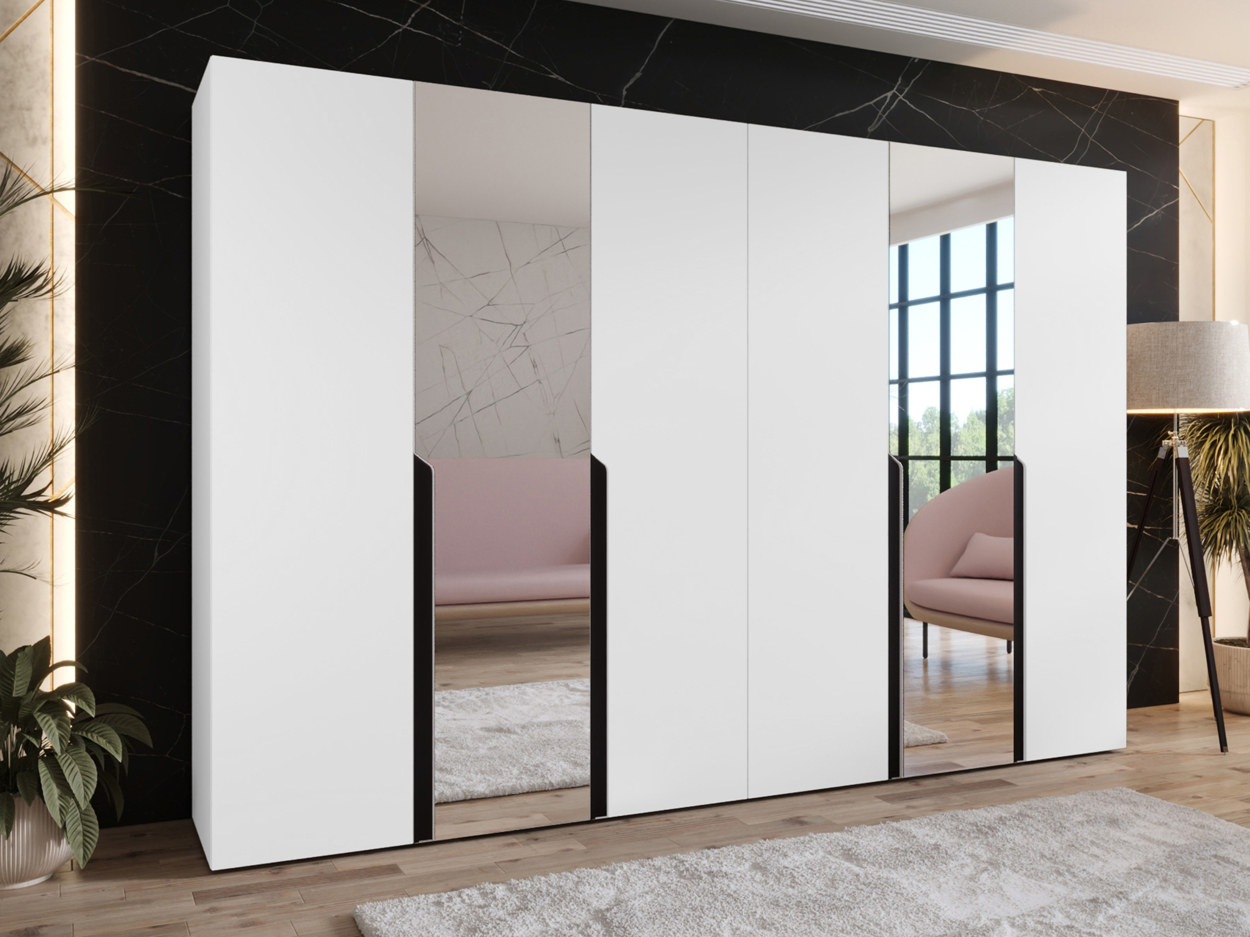 Wardrobe Hartford 588 (White)