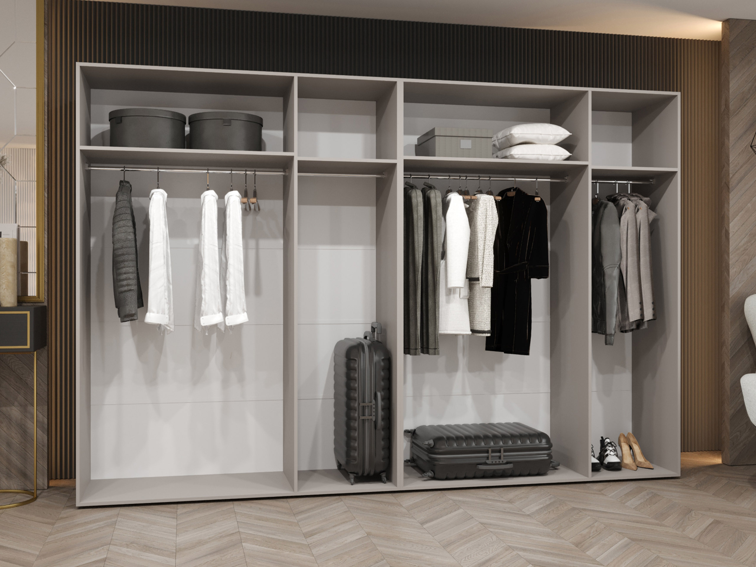 Wardrobe Hartford 588 (White)