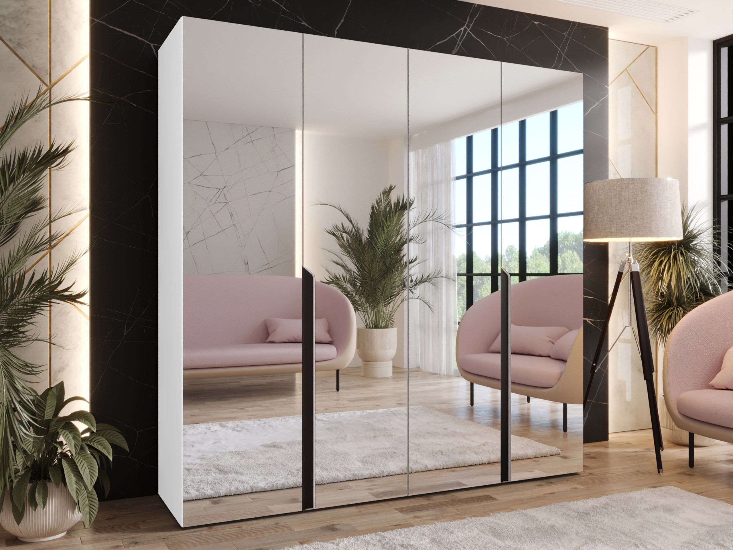 Wardrobe Hartford 591 (White)