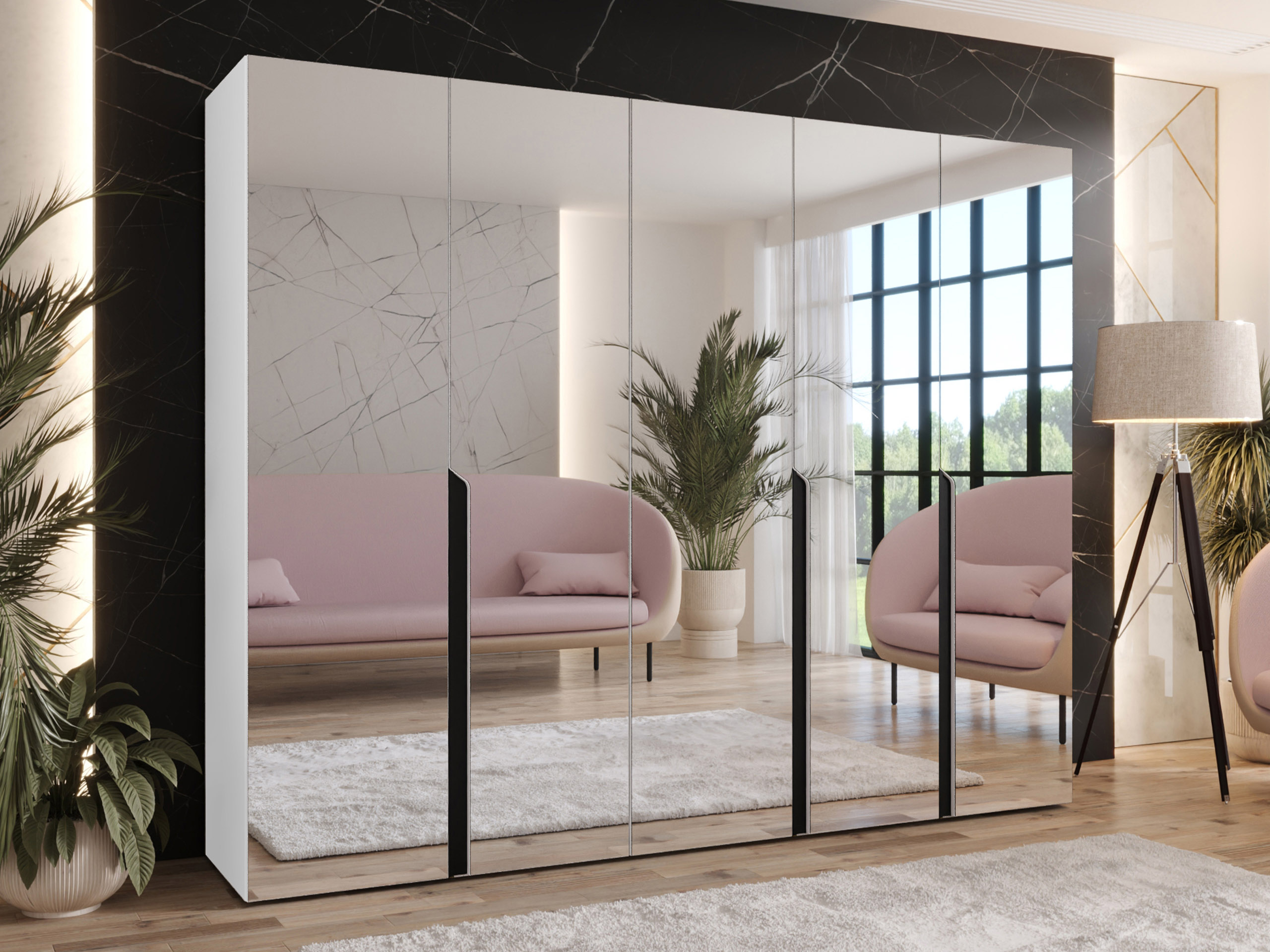 Wardrobe Hartford 592 (White)