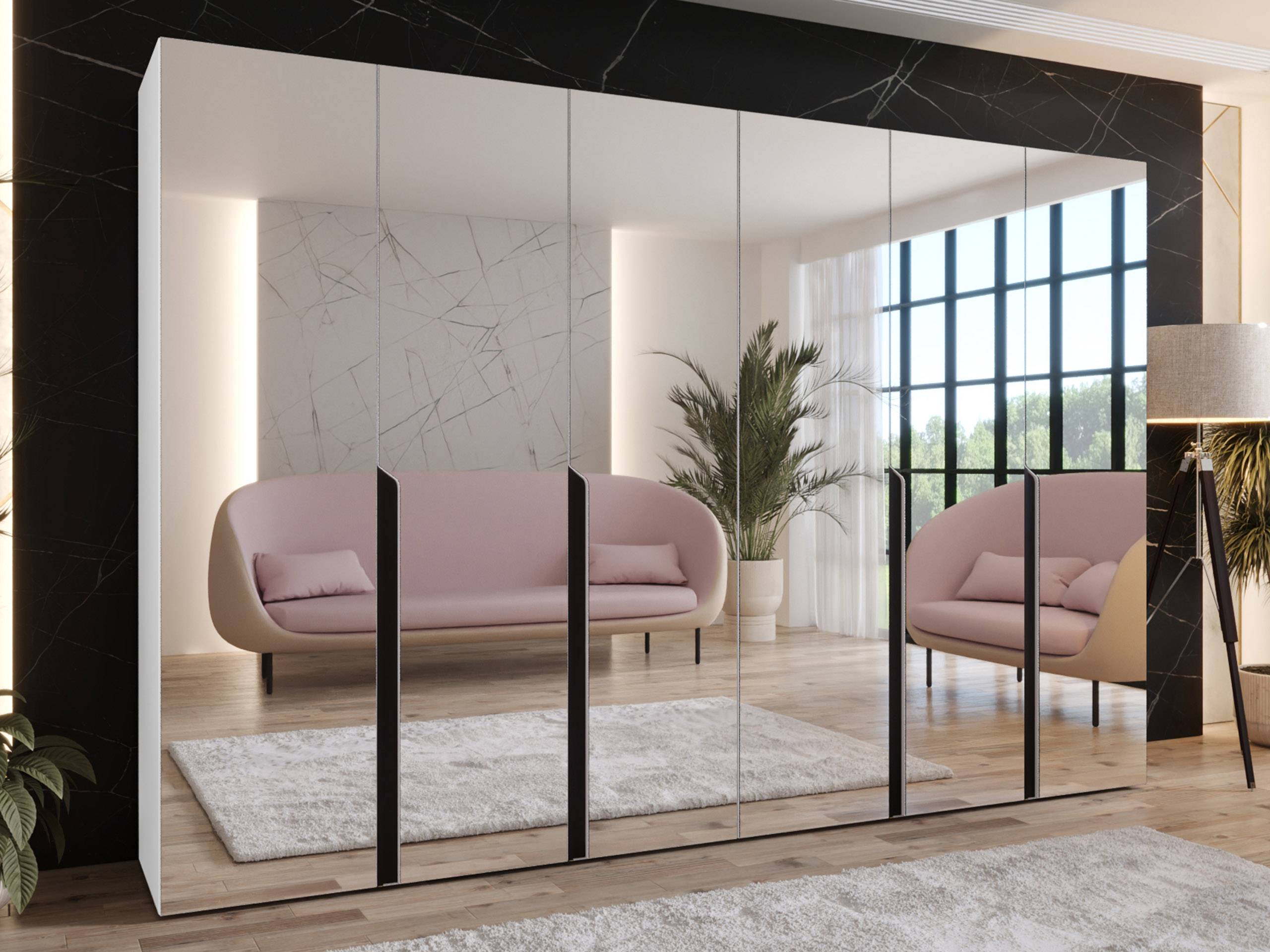 Wardrobe Hartford 593 (White)