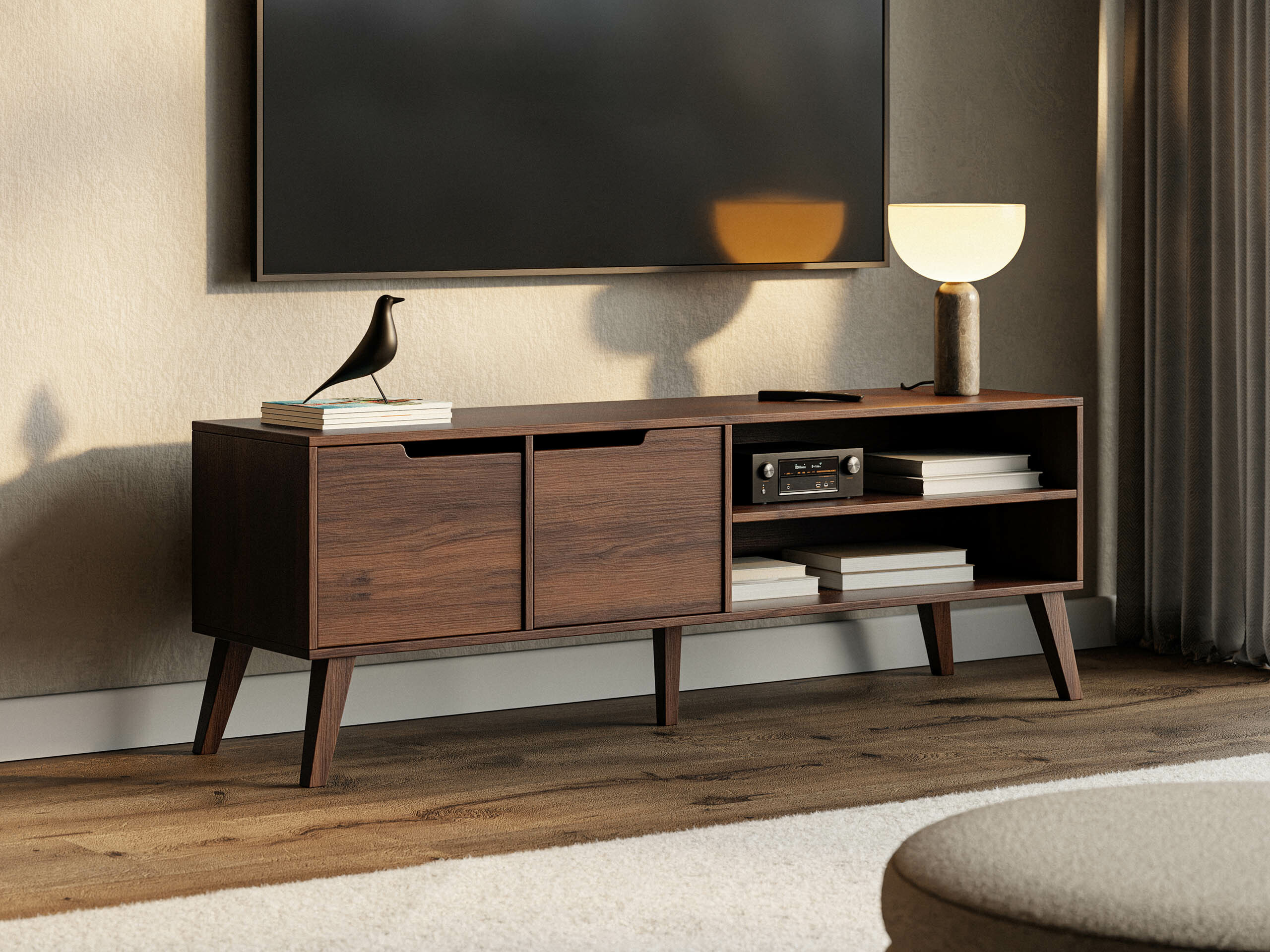 TV stand Otis (Walnut)