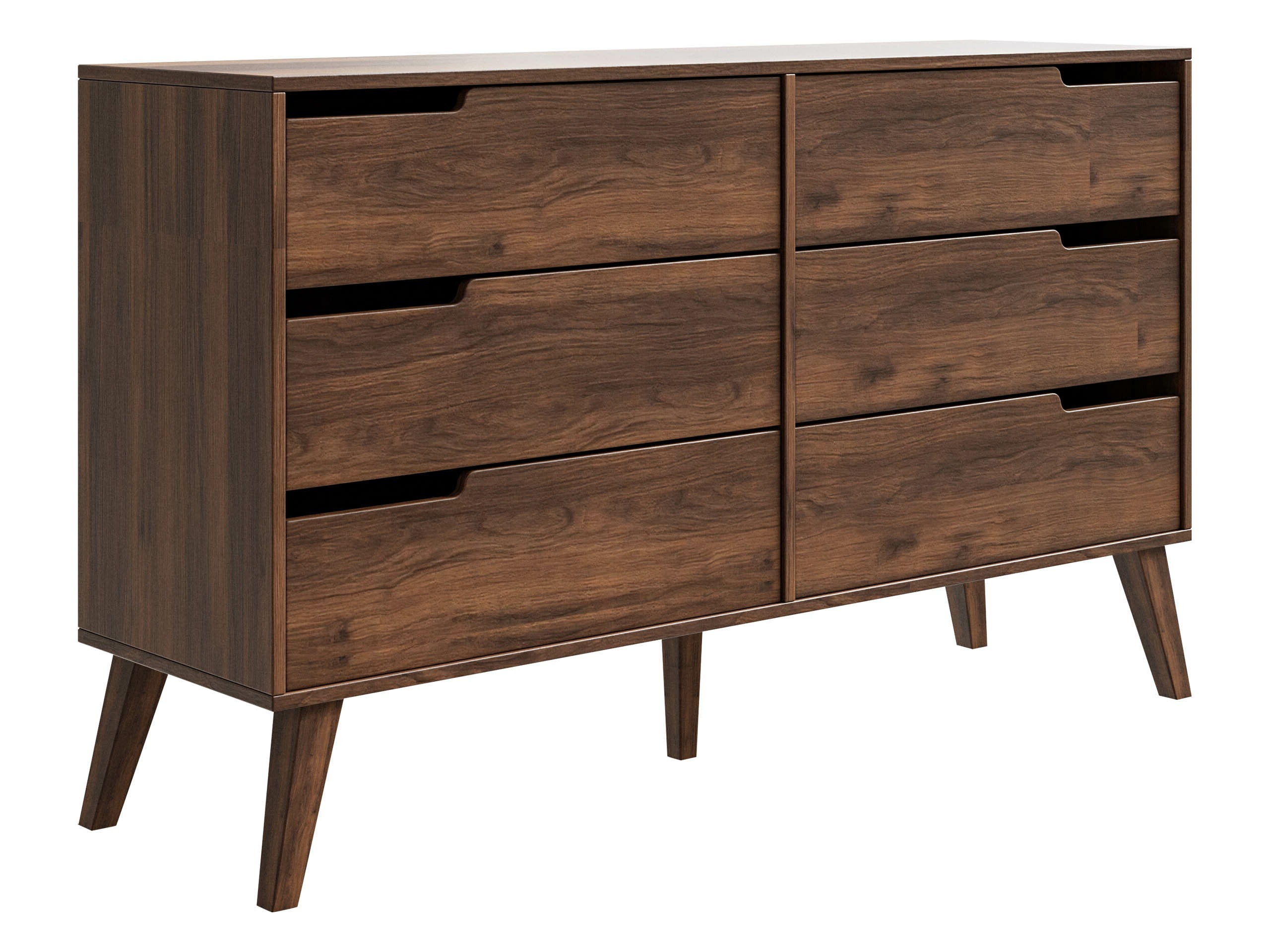 Chest of drawers Elbtive 103 (Walnut)