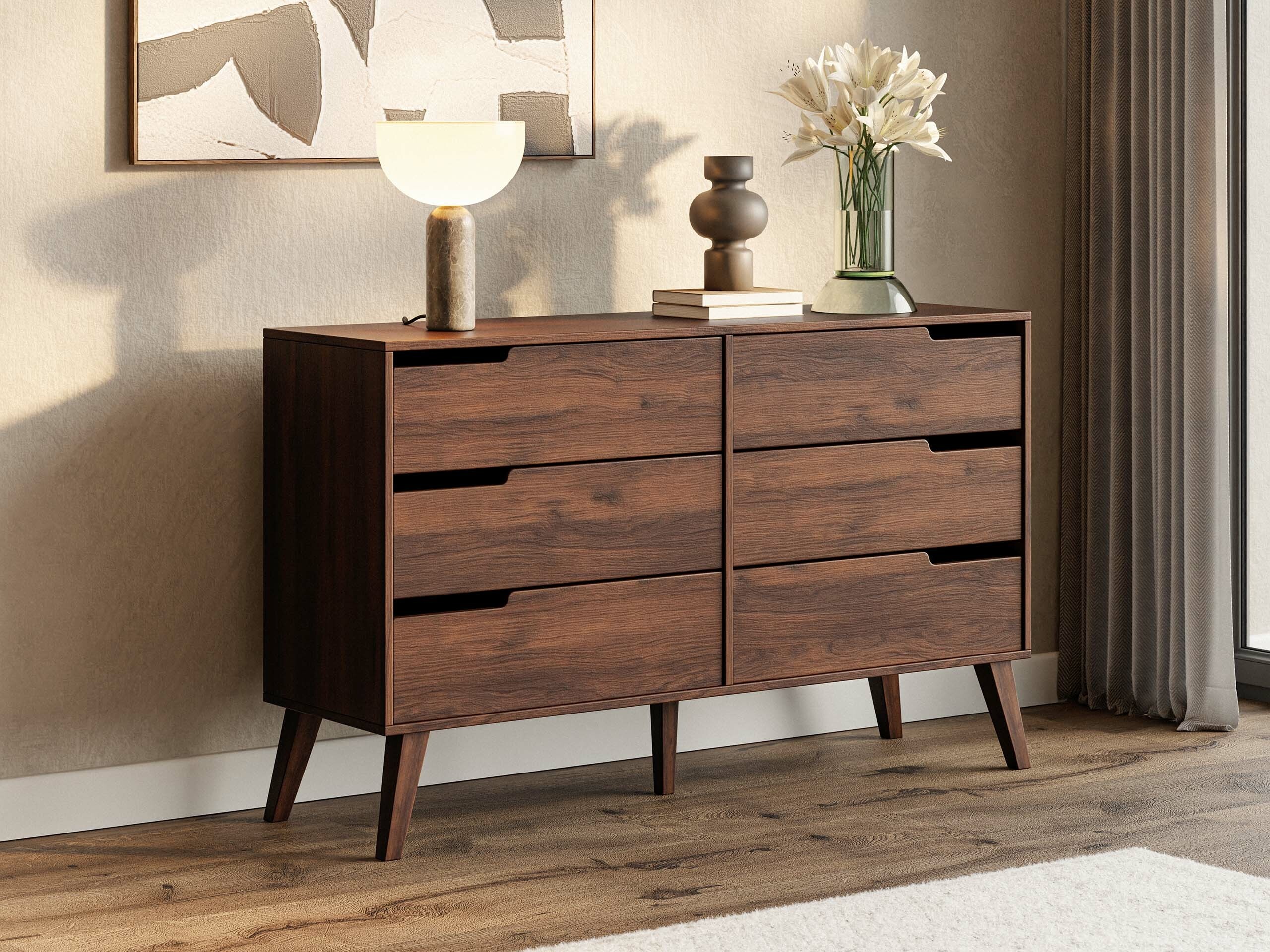 Chest of drawers Otis II (Walnut)