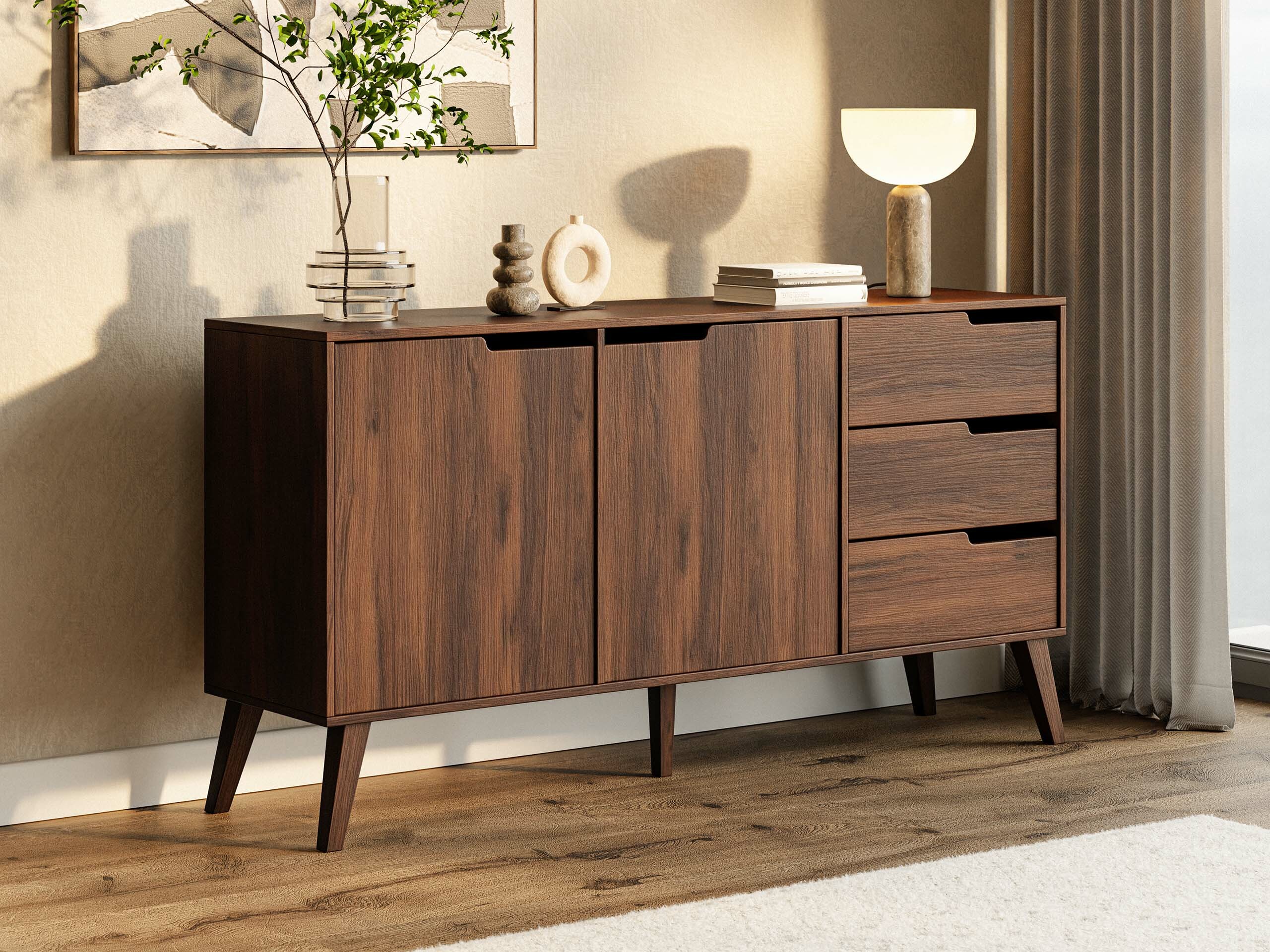 Chest of drawers Otis (Walnut)