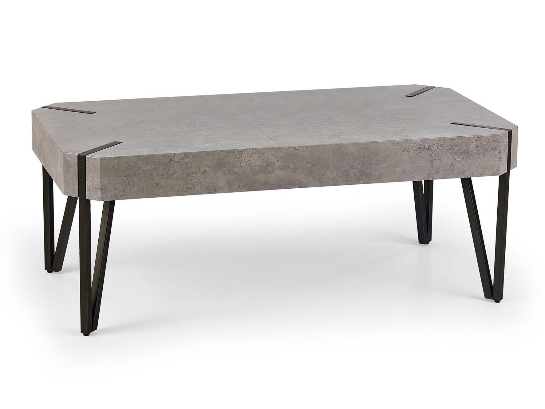 Coffee table Houston 303 (Concrete + Black)