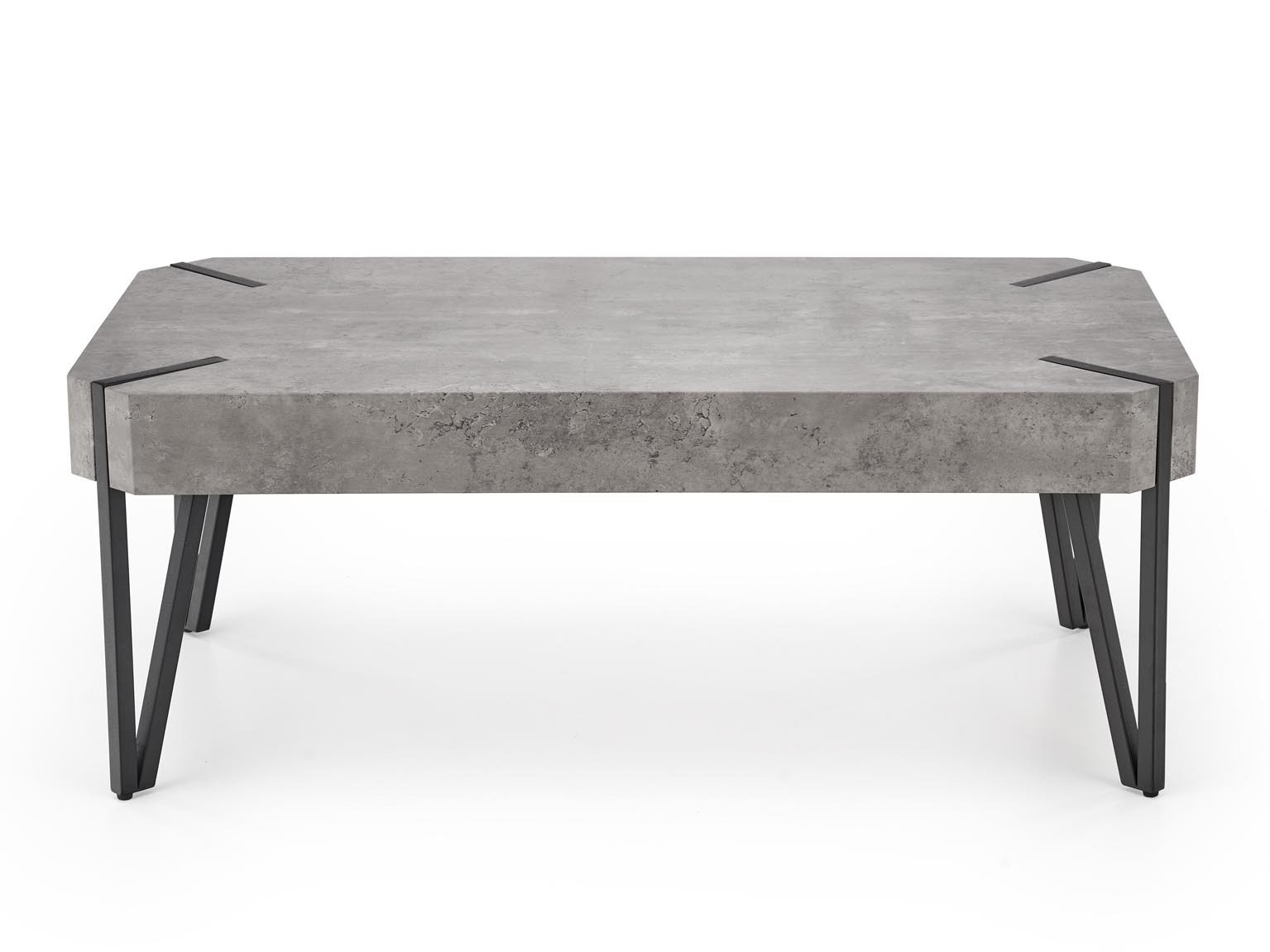 Coffee table Houston 303 (Concrete + Black)